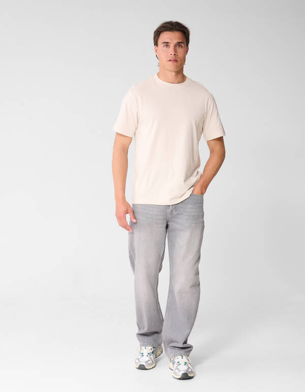 Relaxed Fit Jeans Grijs SHOEBY MEN
