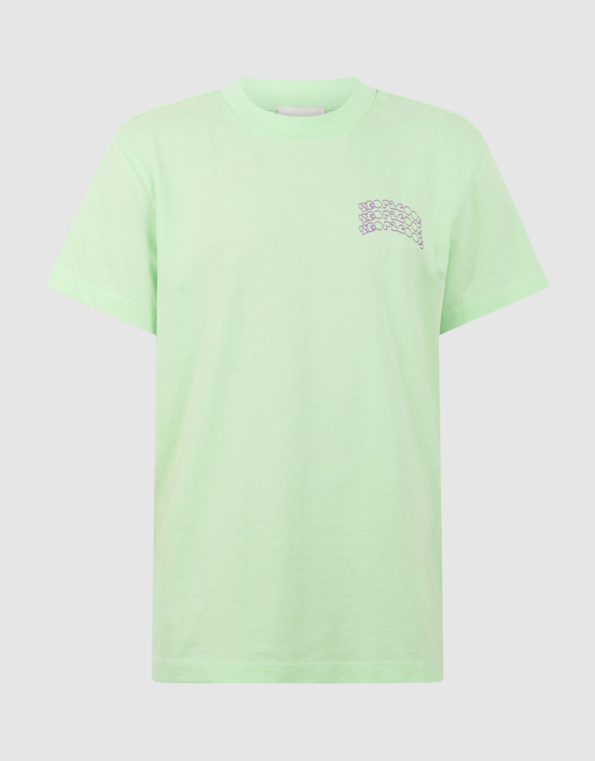 Fruit Disco Artwork T-shirt Lichtgroen SHOEBY GIRLS