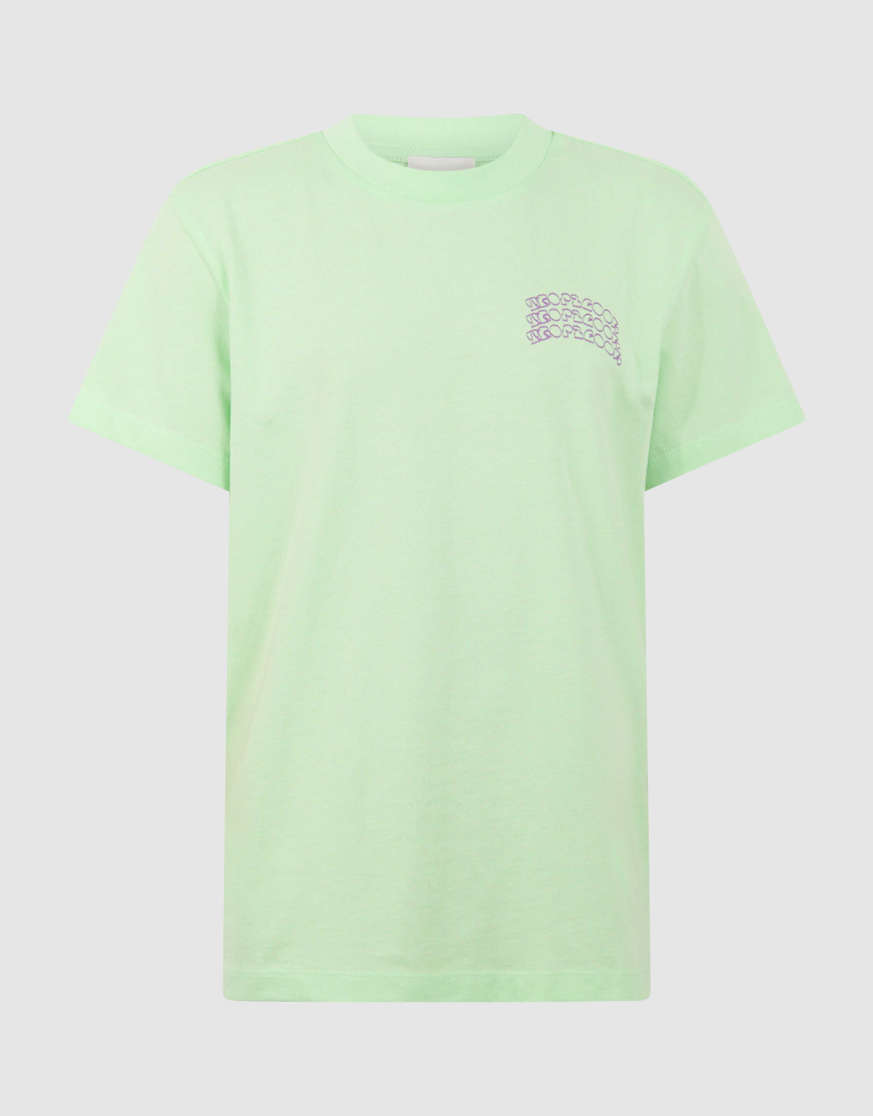 Fruit Disco Artwork T-shirt Lichtgroen SHOEBY GIRLS