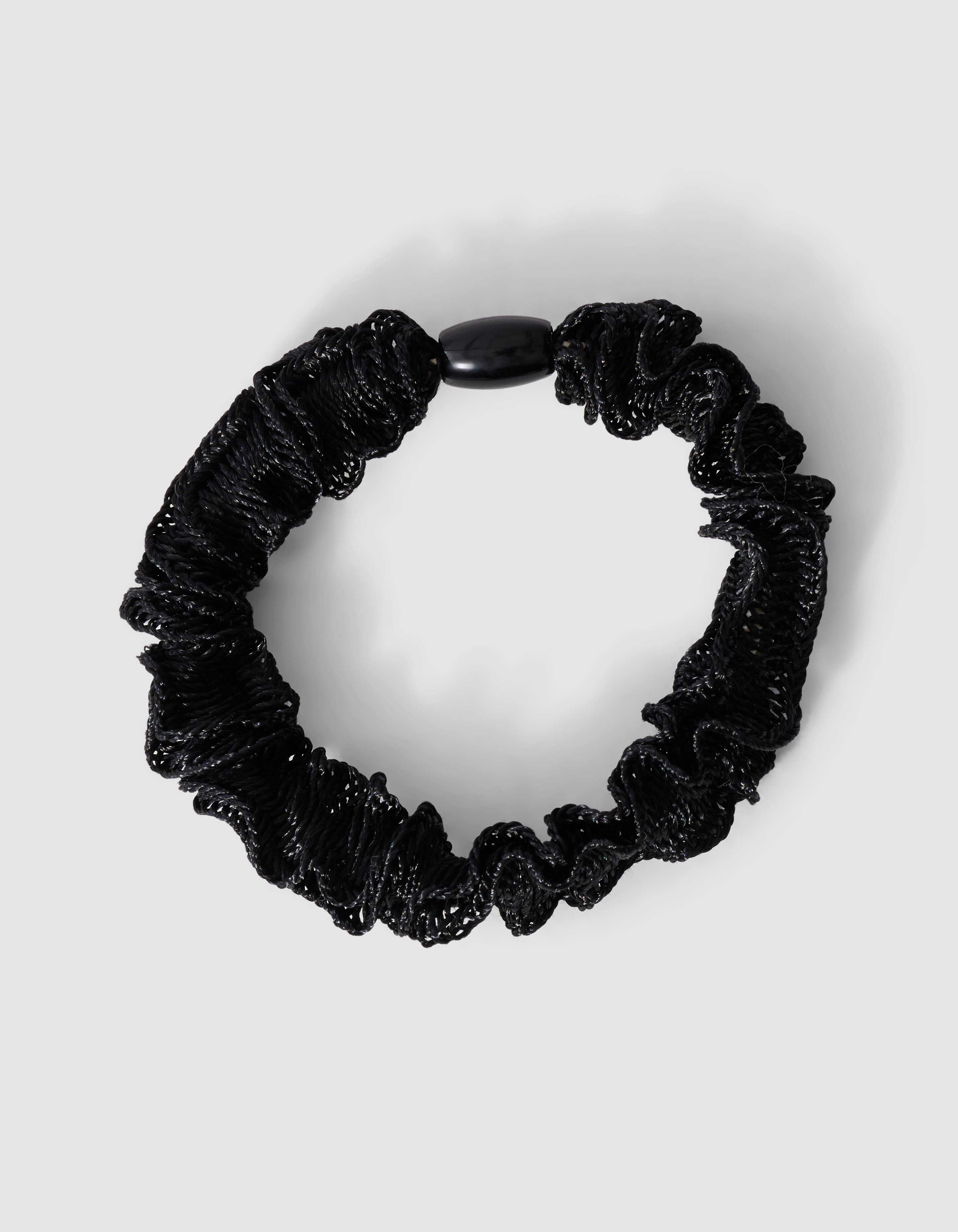 Ruffle Haarelastiek Zwart SHOEBY ACCESSOIRES