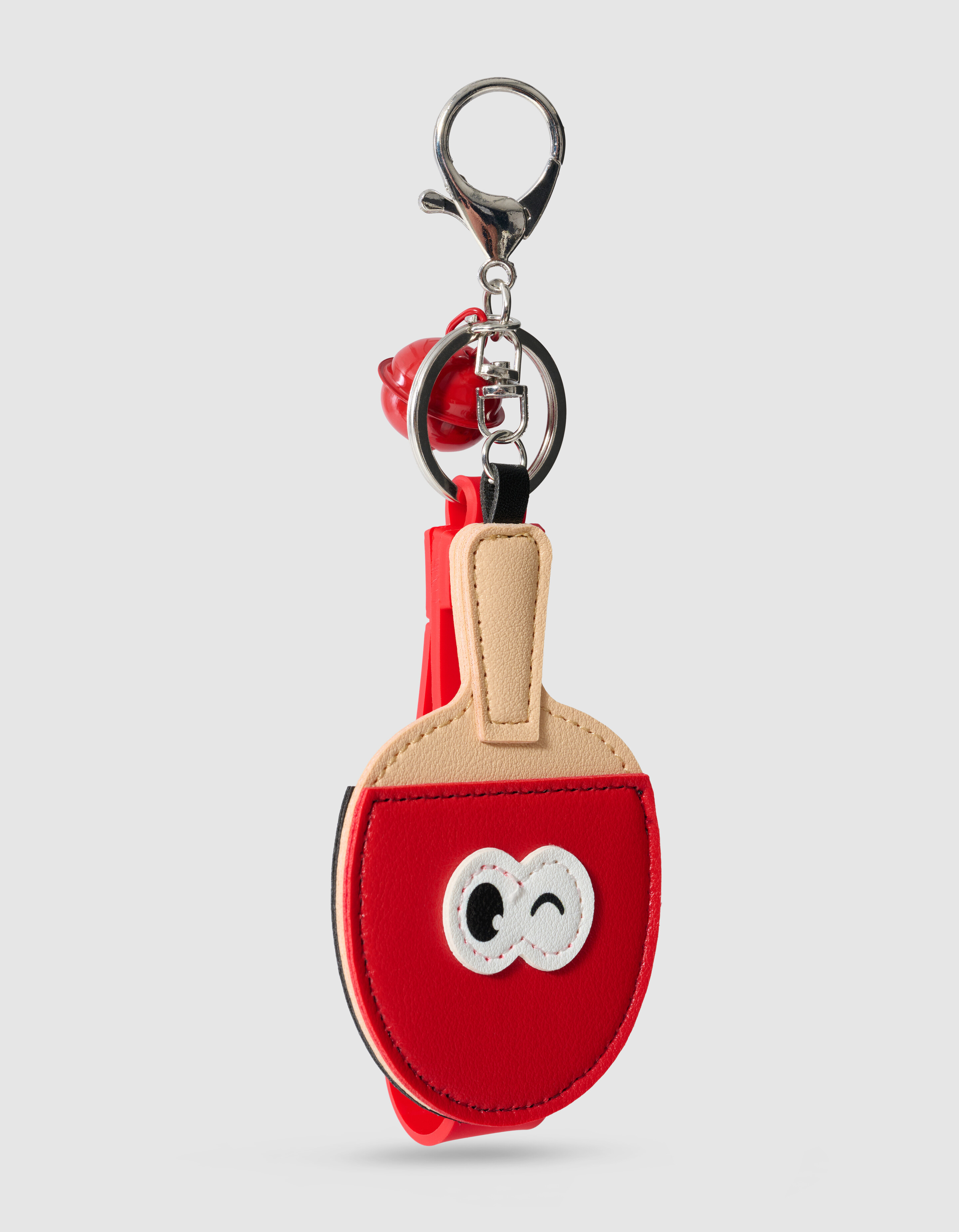 Pingpong Sleutelhanger Rood SHOEBY ACCESSOIRES