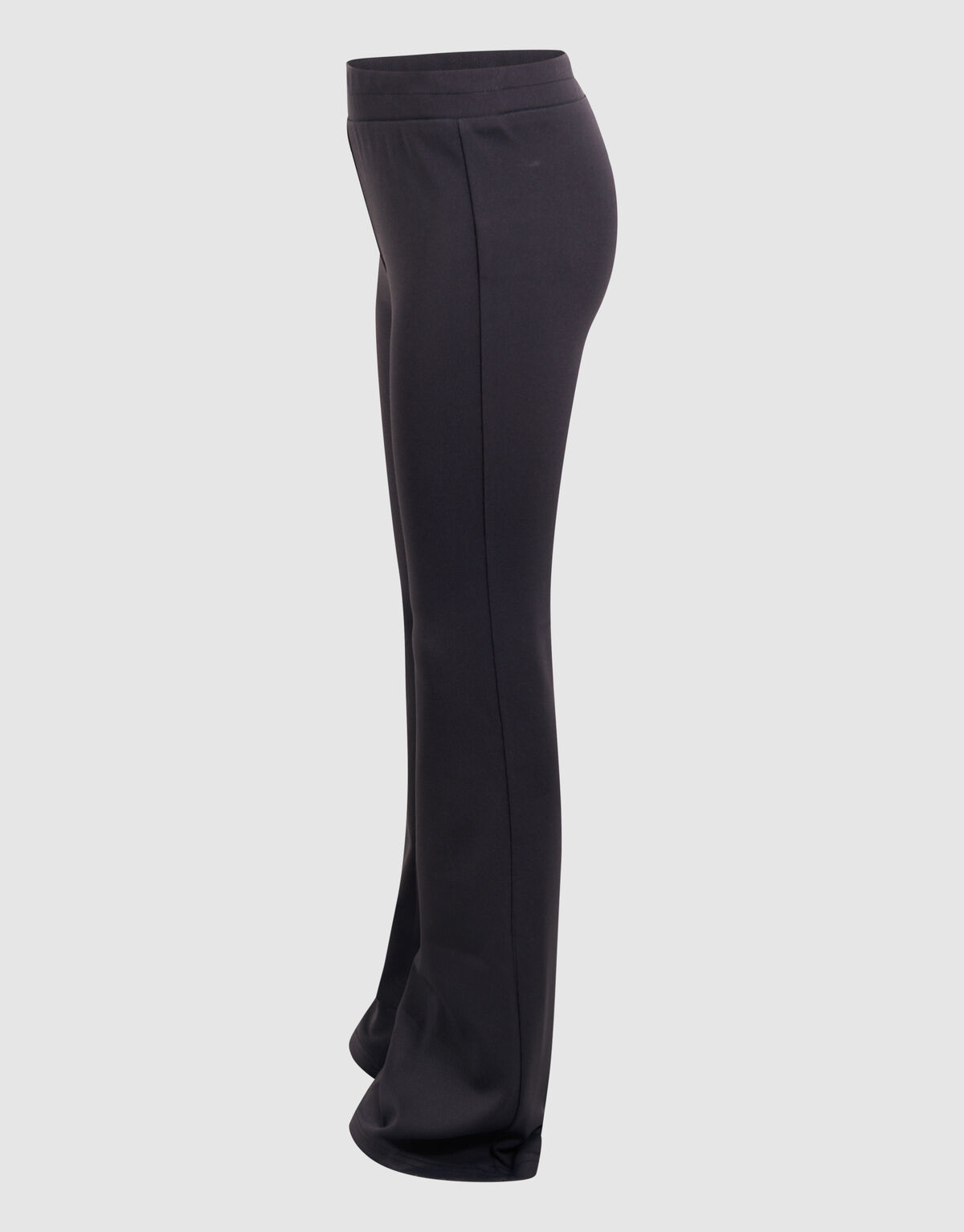 Rib Flared Legging Donkergrijs SHOEBY GIRLS