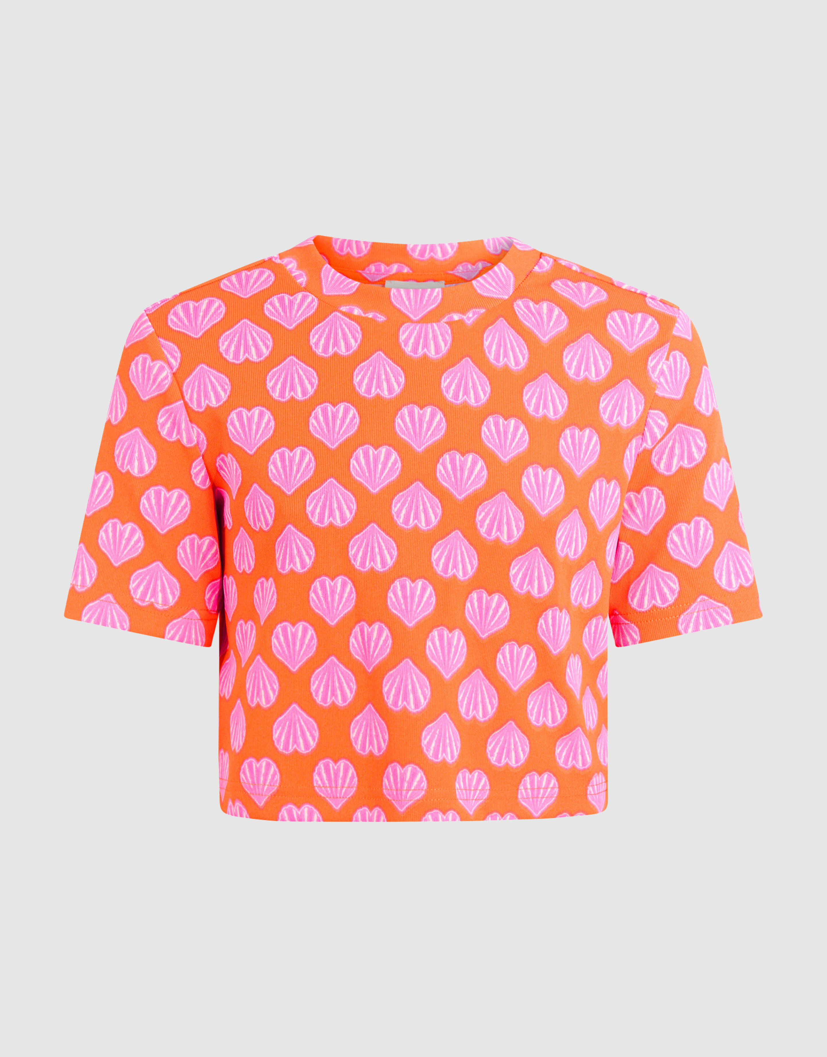 Schelpen Crop Top Oranje SHOEBY GIRLS