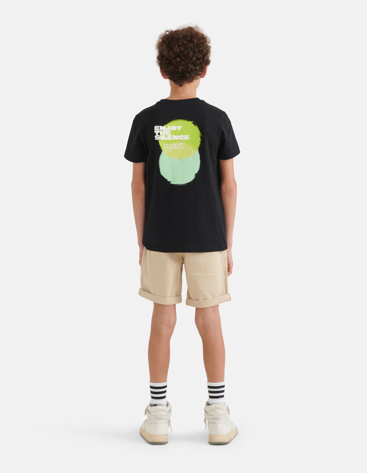 Artwork T-shirt Zwart SHOEBY BOYS