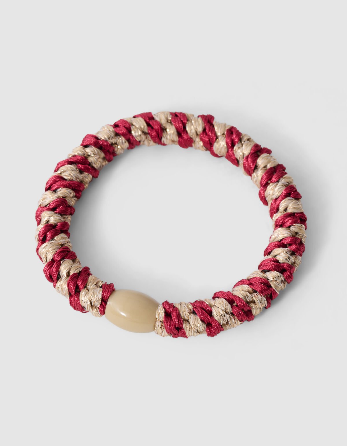 Lurex Haarelastiek Rood SHOEBY ACCESSOIRES