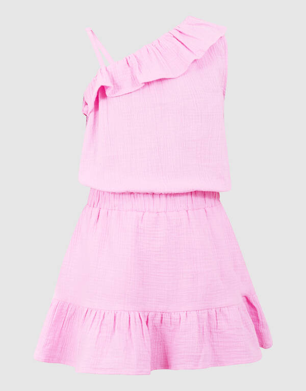 Structuur Playsuit Roze SHOEBY GIRLS