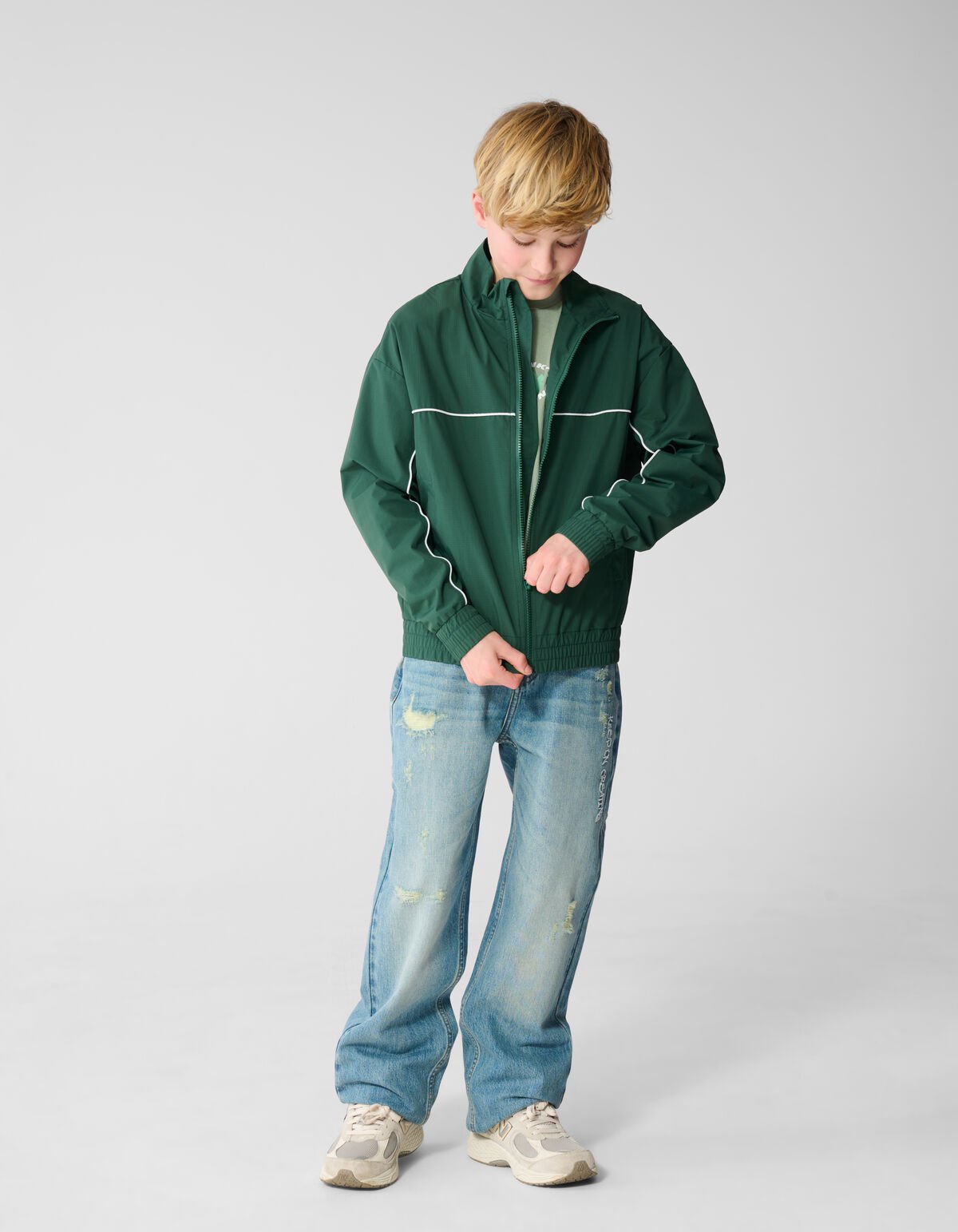 Sporty Piping Jack Groen SHOEBY BOYS