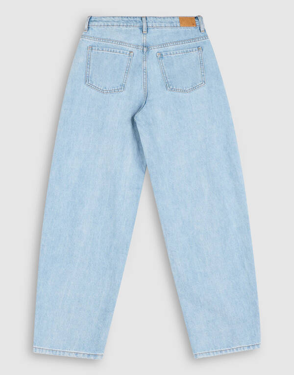 Studded Barrel Fit Jeans Lichtblauw SHOEBY GIRLS