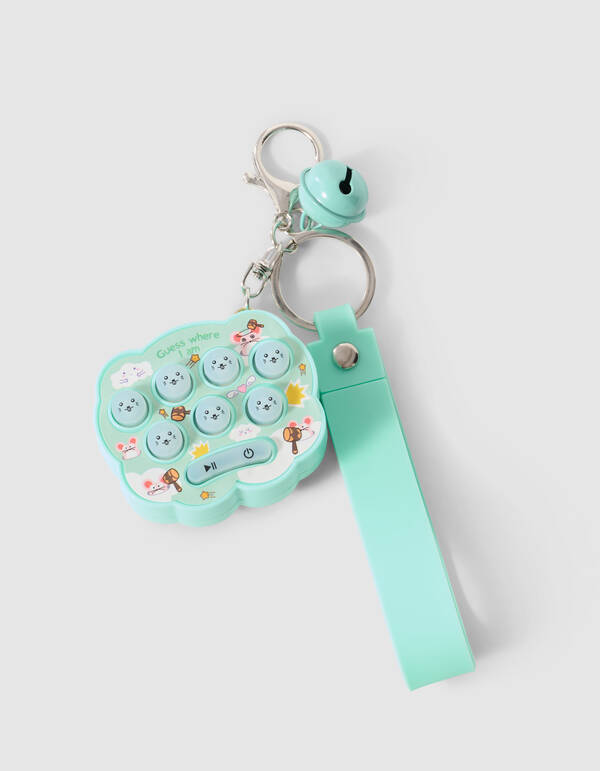 Happy Pop-it Sleutelhanger Groen SHOEBY ACCESSOIRES