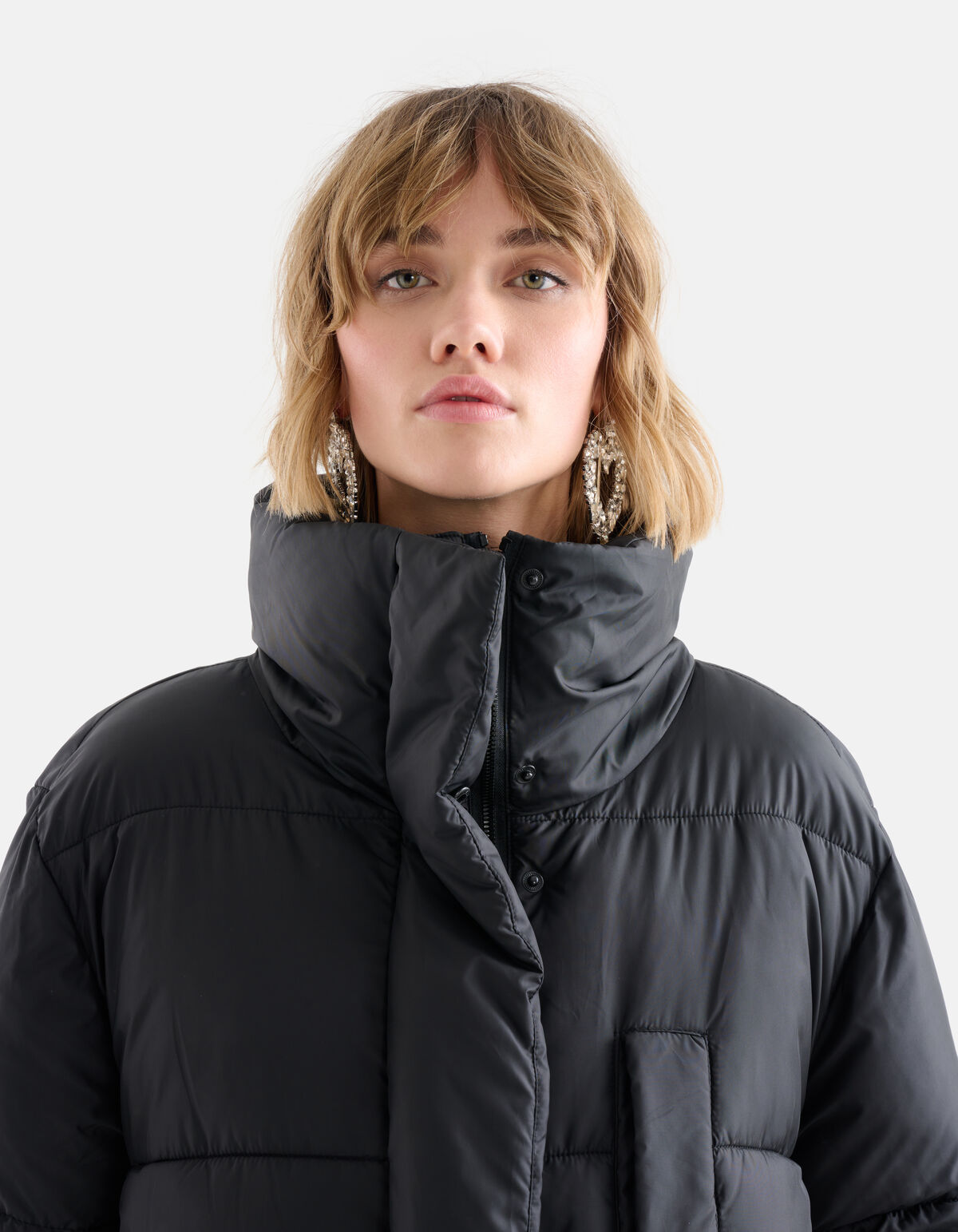 Long Puffer Jas SHOEBY WOMEN