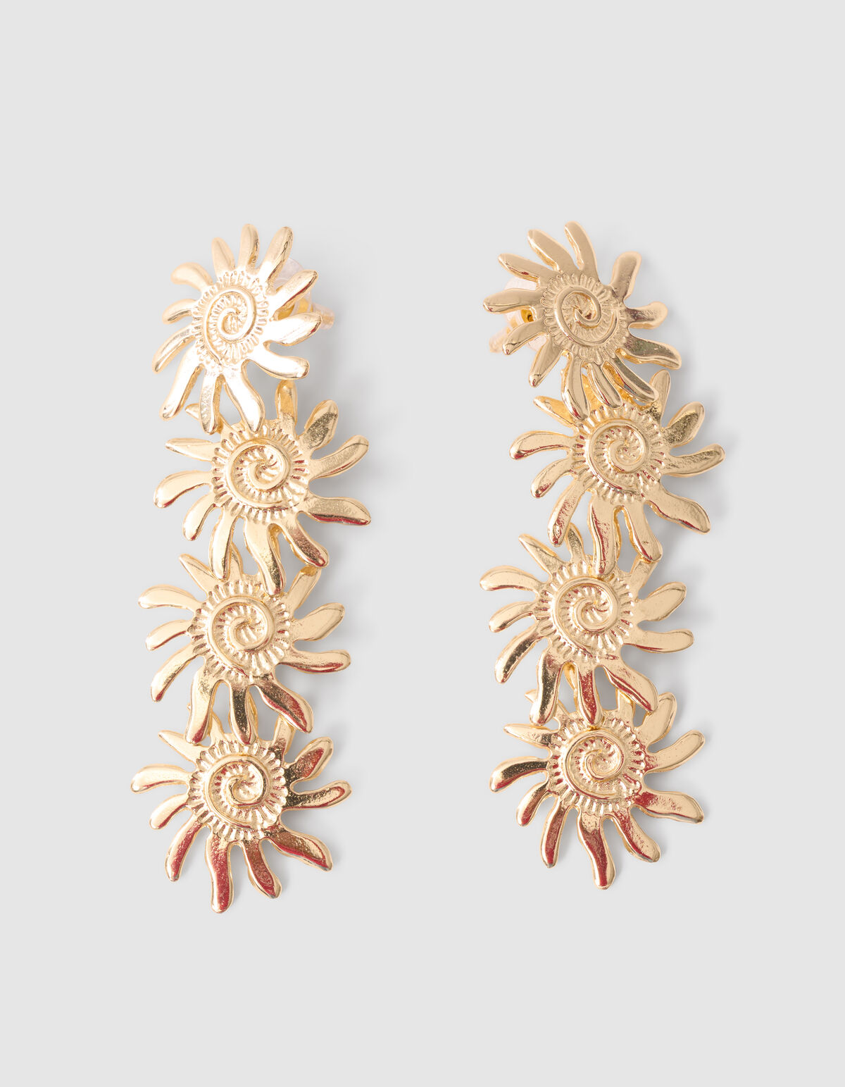 Zon Oorbellen Goud SHOEBY ACCESSOIRES