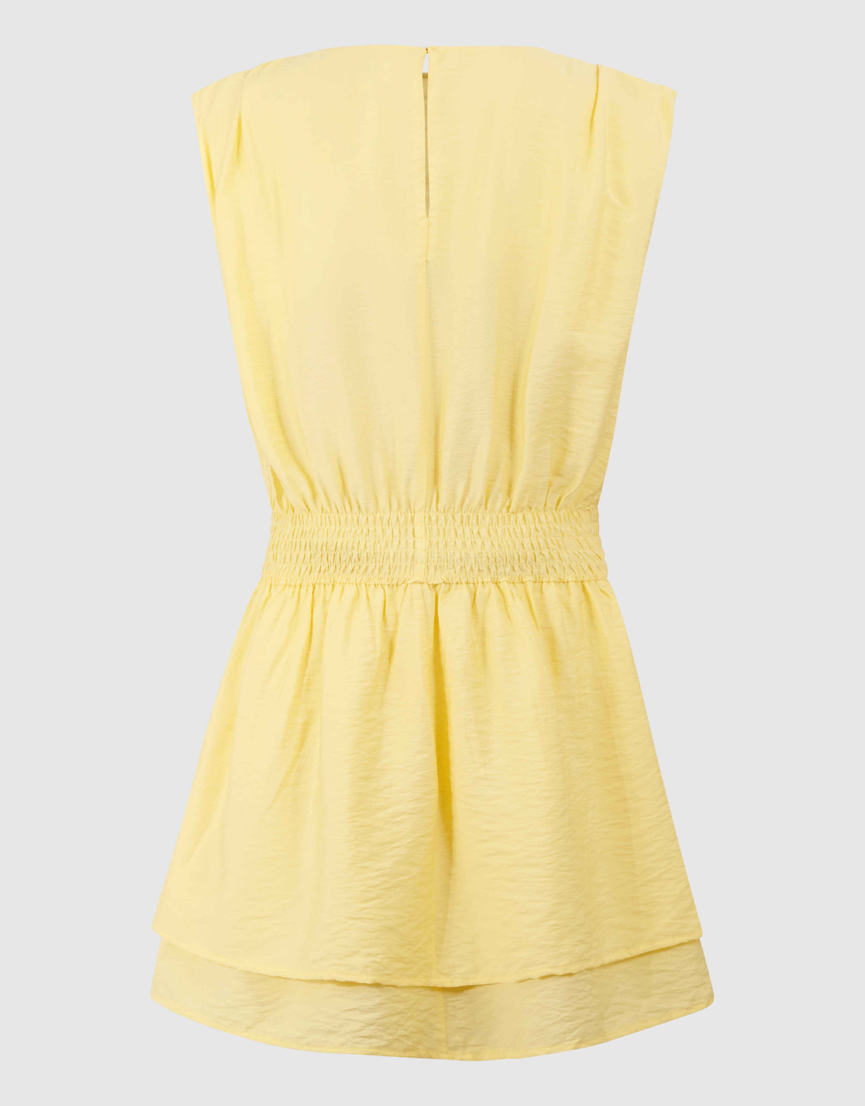 Smock Mini Jurk Lichtgeel SHOEBY GIRLS