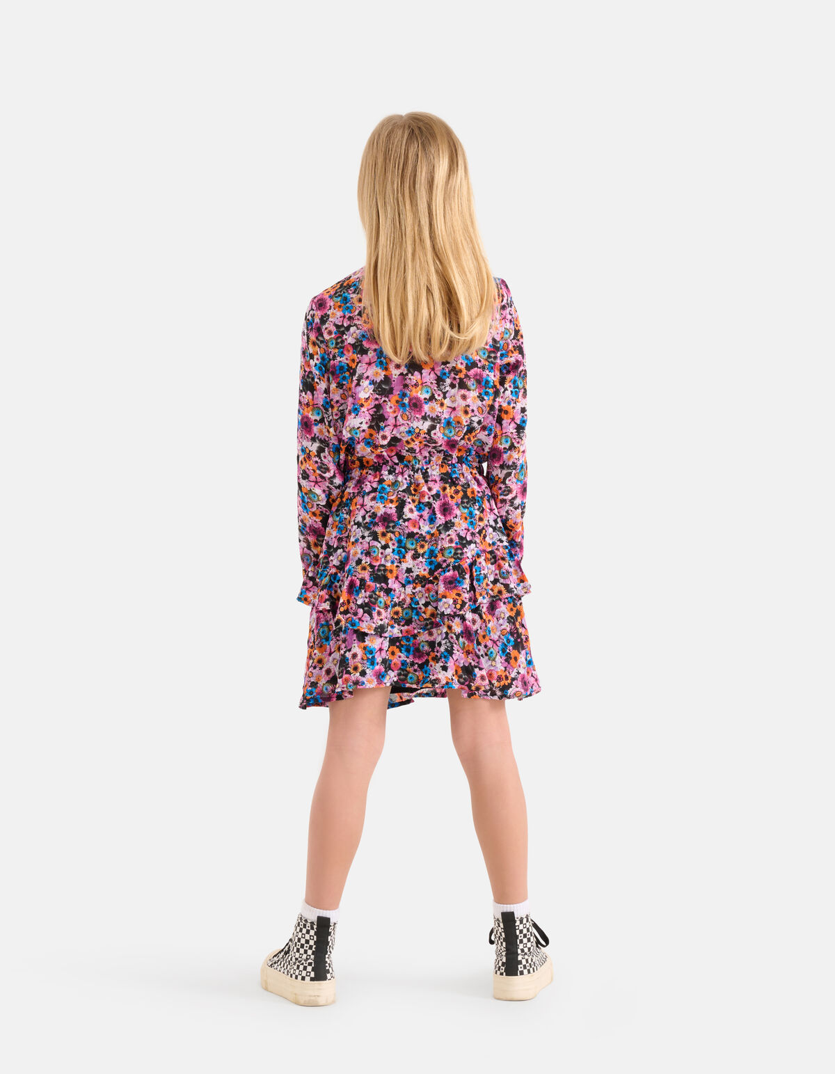 Bloemenprint Jurk Paars SHOEBY GIRLS
