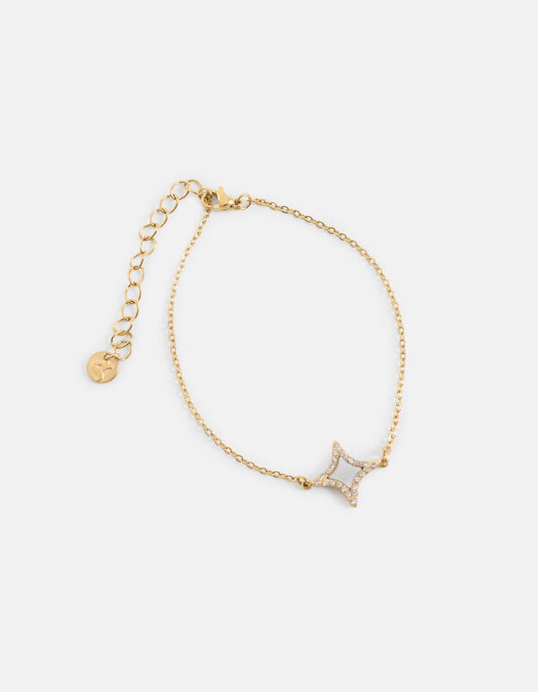 Sparkle Armband Goud SHOEBY ACCESSOIRES