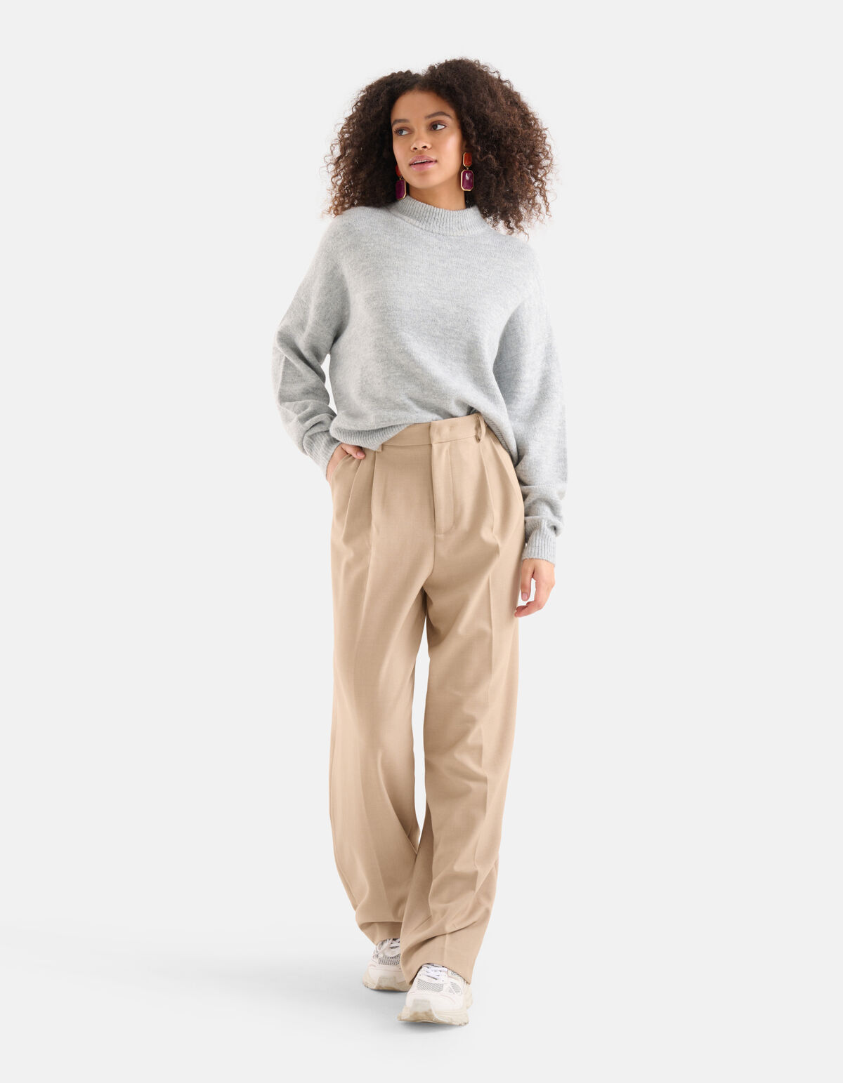 Solid Pullover SHOEBY WOMEN