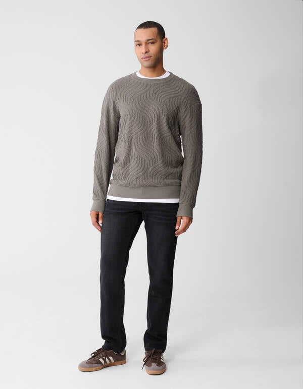 Straight Fit Jeans Donkergrijs L32 SHOEBY MEN