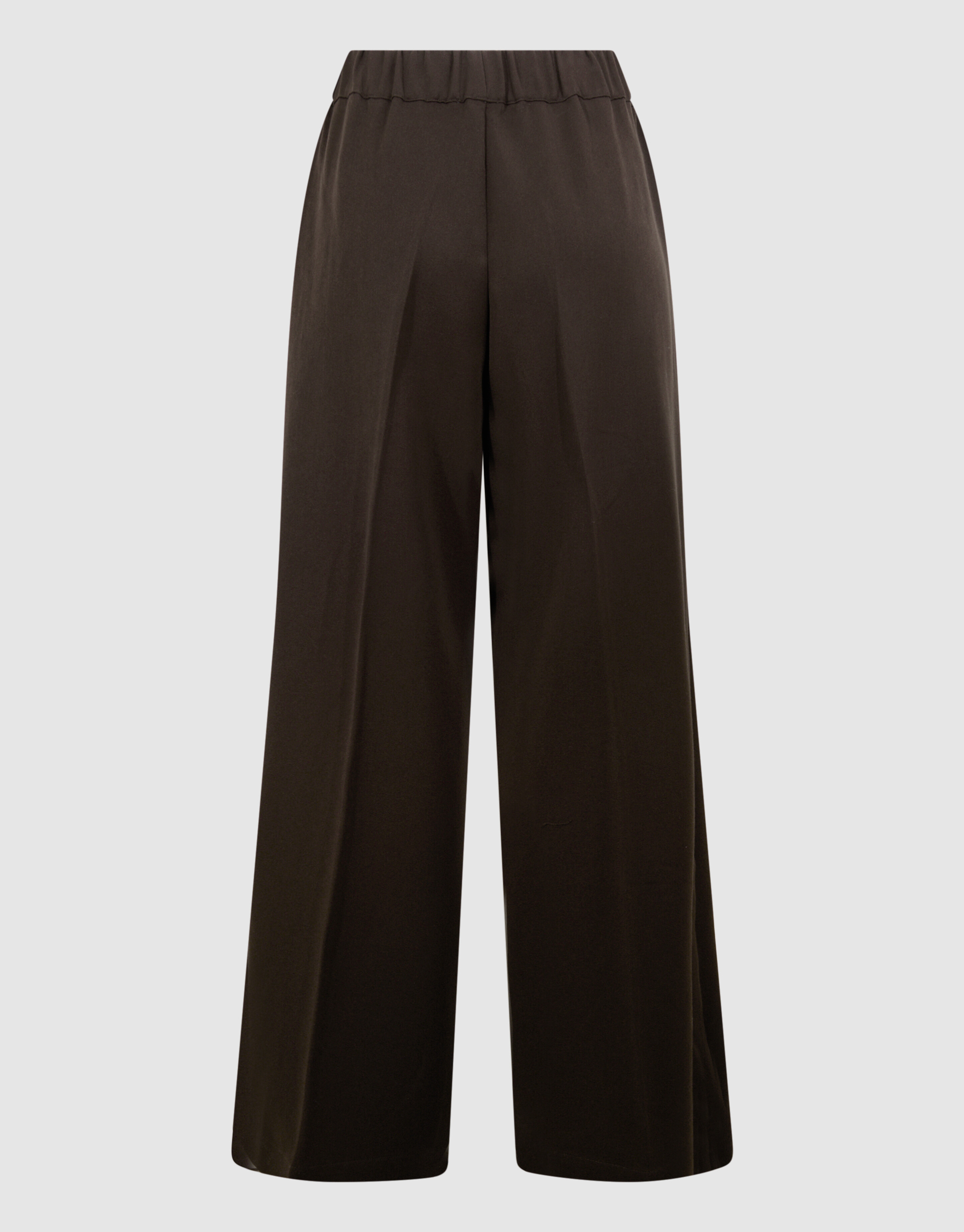 Wide Leg Fit Broek Donkerbruin By Lonneke SHOEBY WOMEN