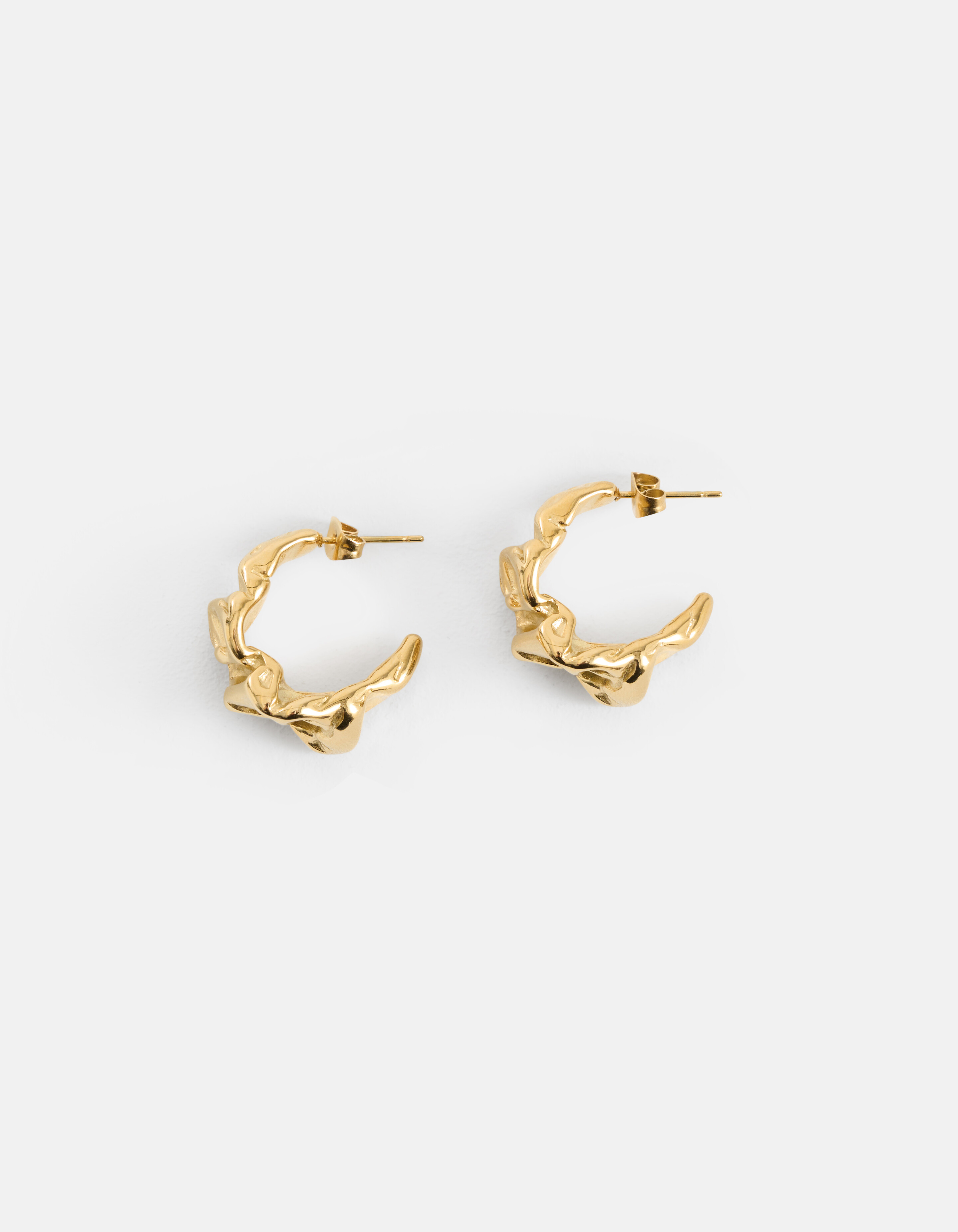 Bulky Hoops Oorbellen Goud SHOEBY ACCESSOIRES