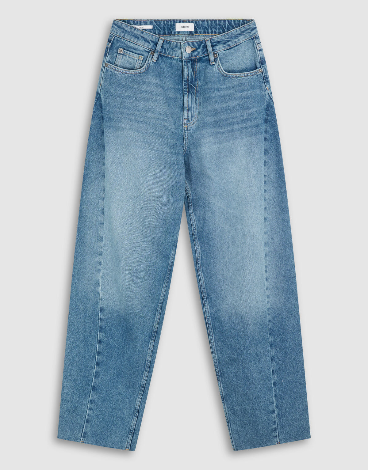 Barrel Fit Jeans Mediumstone SHOEBY WOMEN