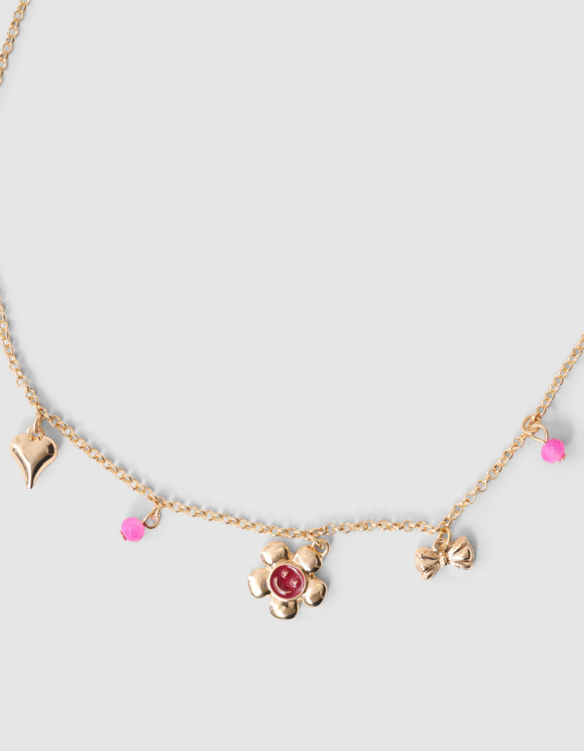 Flower Ketting Goud SHOEBY ACCESSOIRES