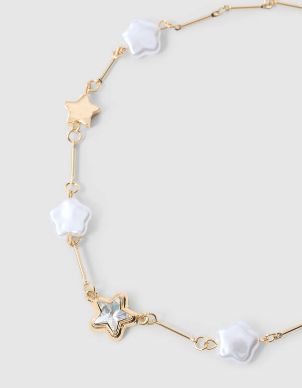Parel Star Ketting Goud SHOEBY ACCESSOIRES
