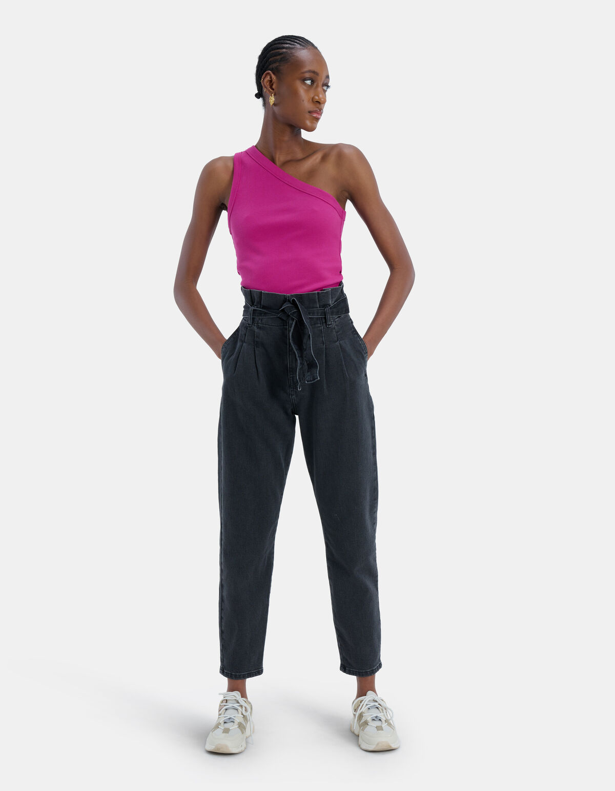 Folded Paperbag Jeans EKSEPT