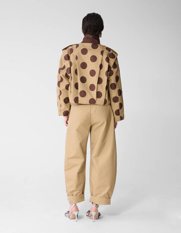 Studs Polkadot Jack Lichtbruin SHOEBY WOMEN