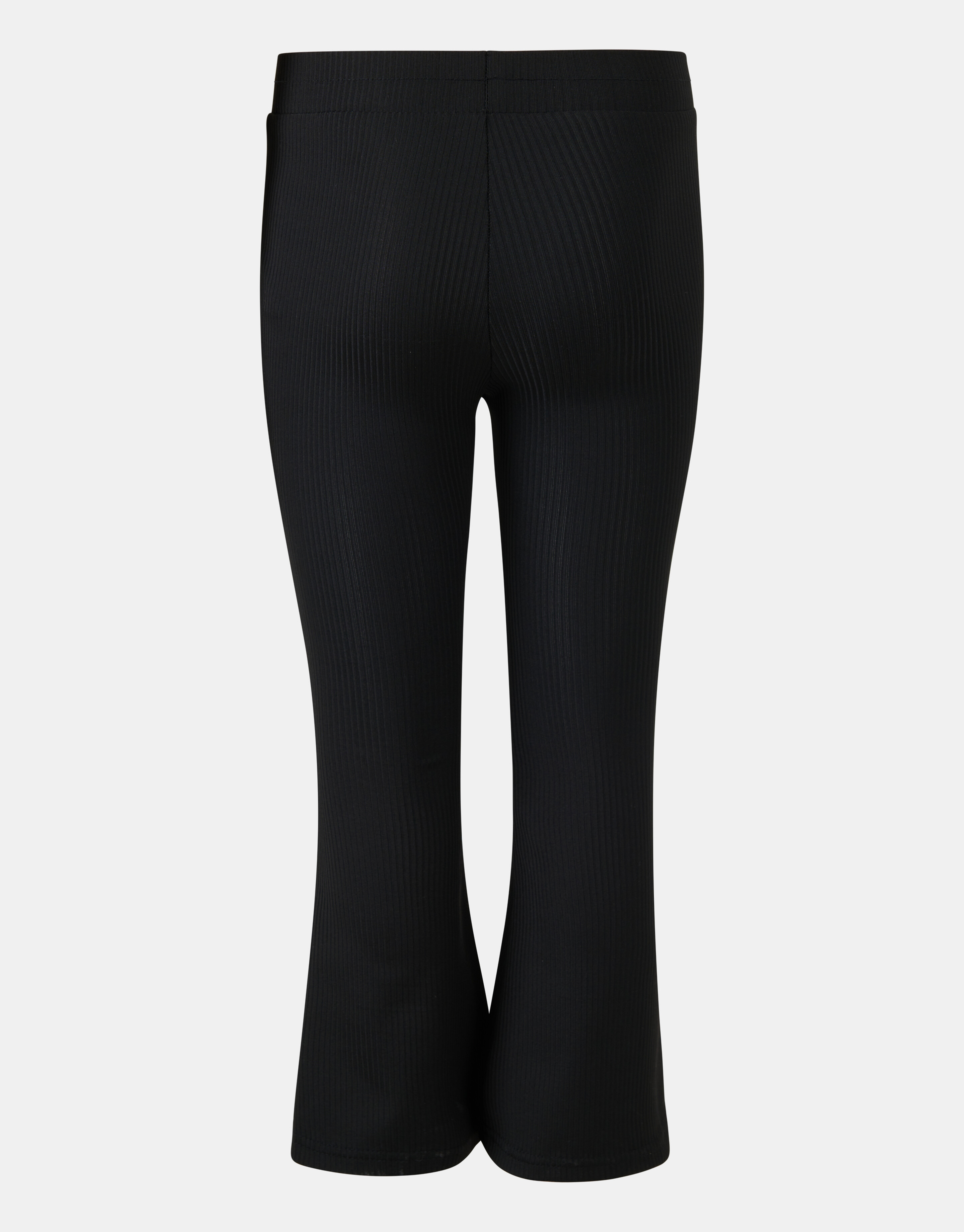 Rib Flared Legging Zwart Jill&Mitch