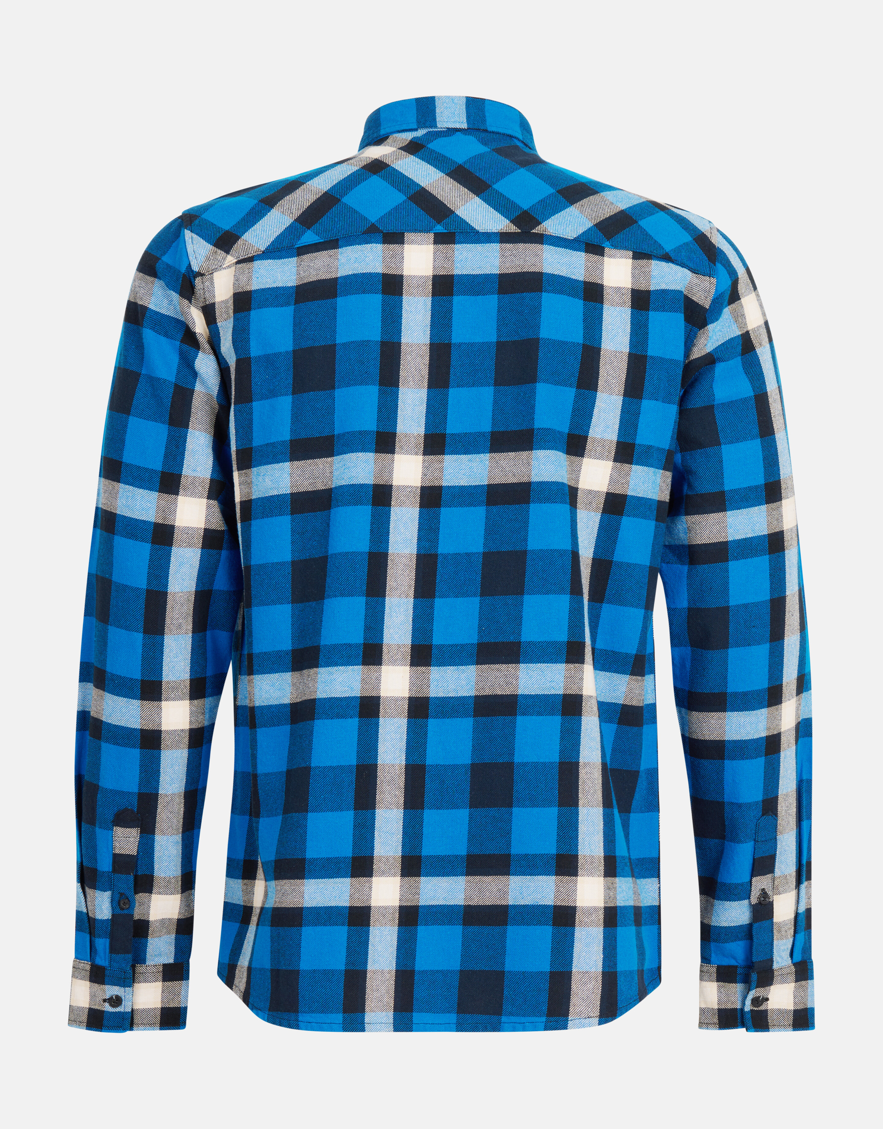 Ruiten Overhemd Blauw SHOEBY MEN