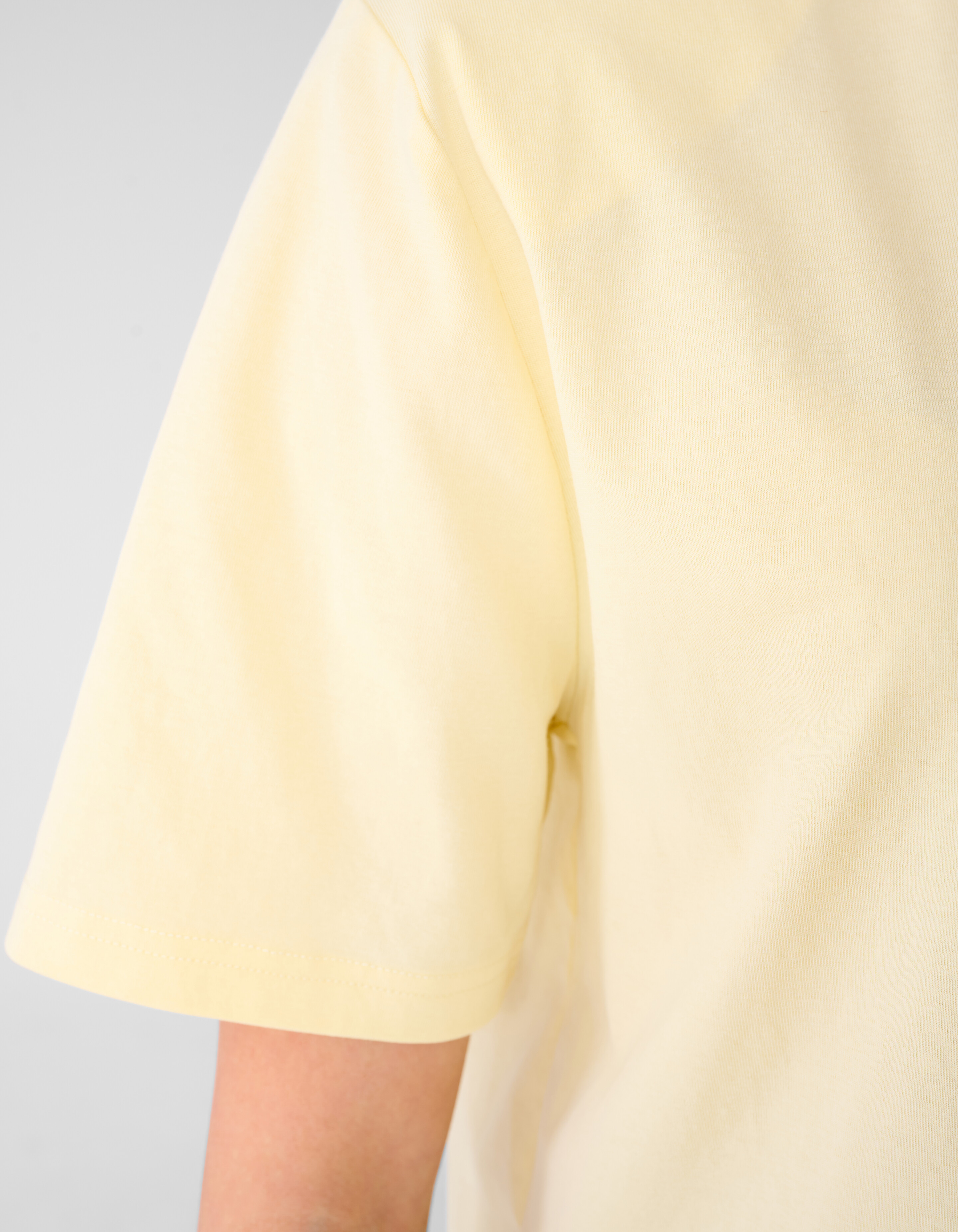 Padded T-shirt Lichtgeel SHOEBY WOMEN