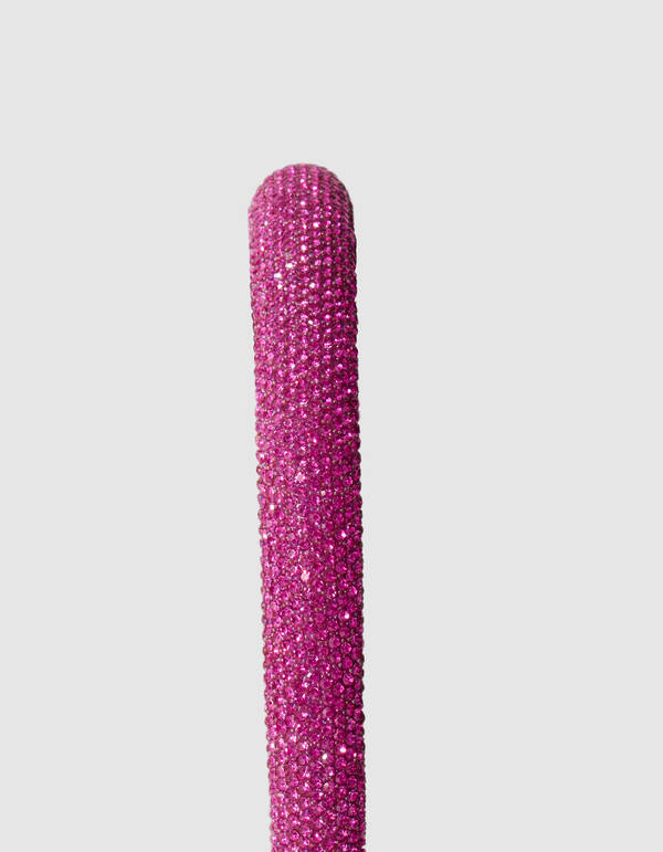 Strass Haarband Roze SHOEBY ACCESSOIRES