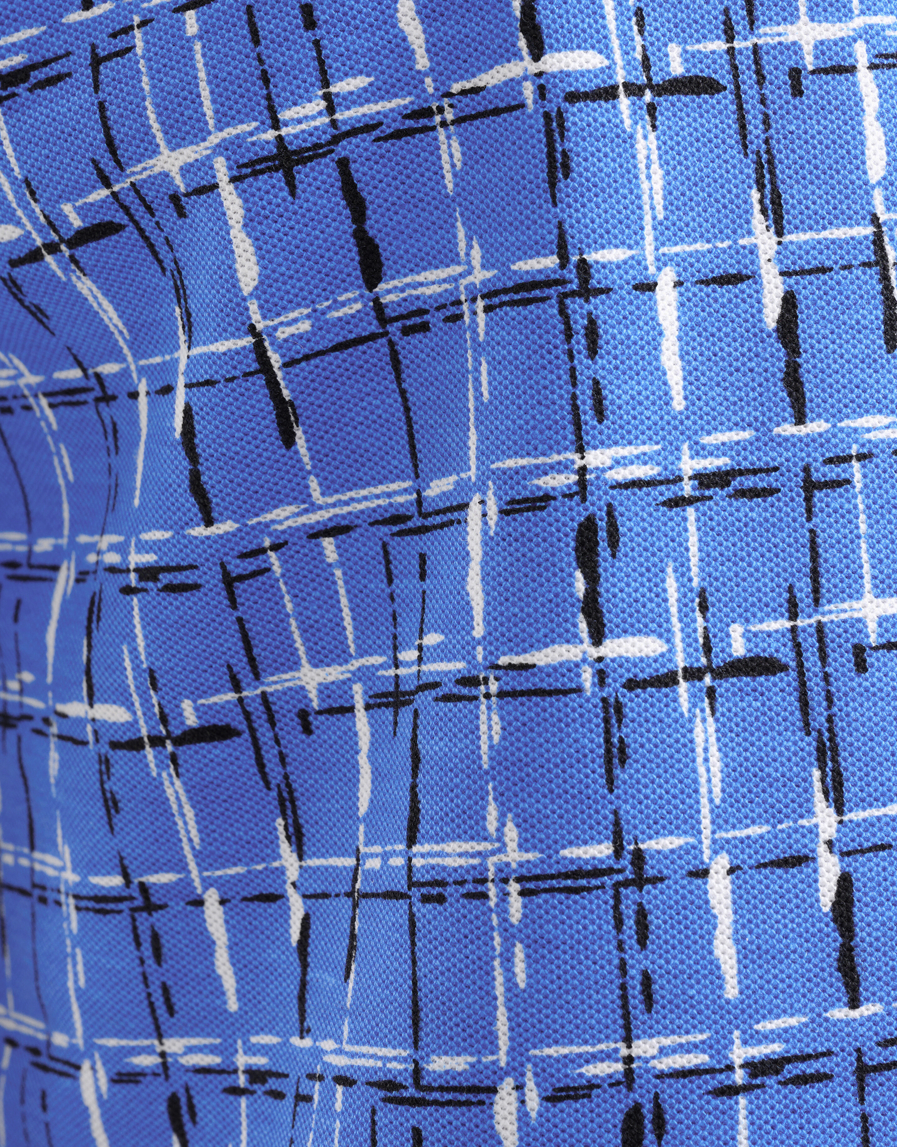 Printed T-shirt Blauw SHOEBY MEN