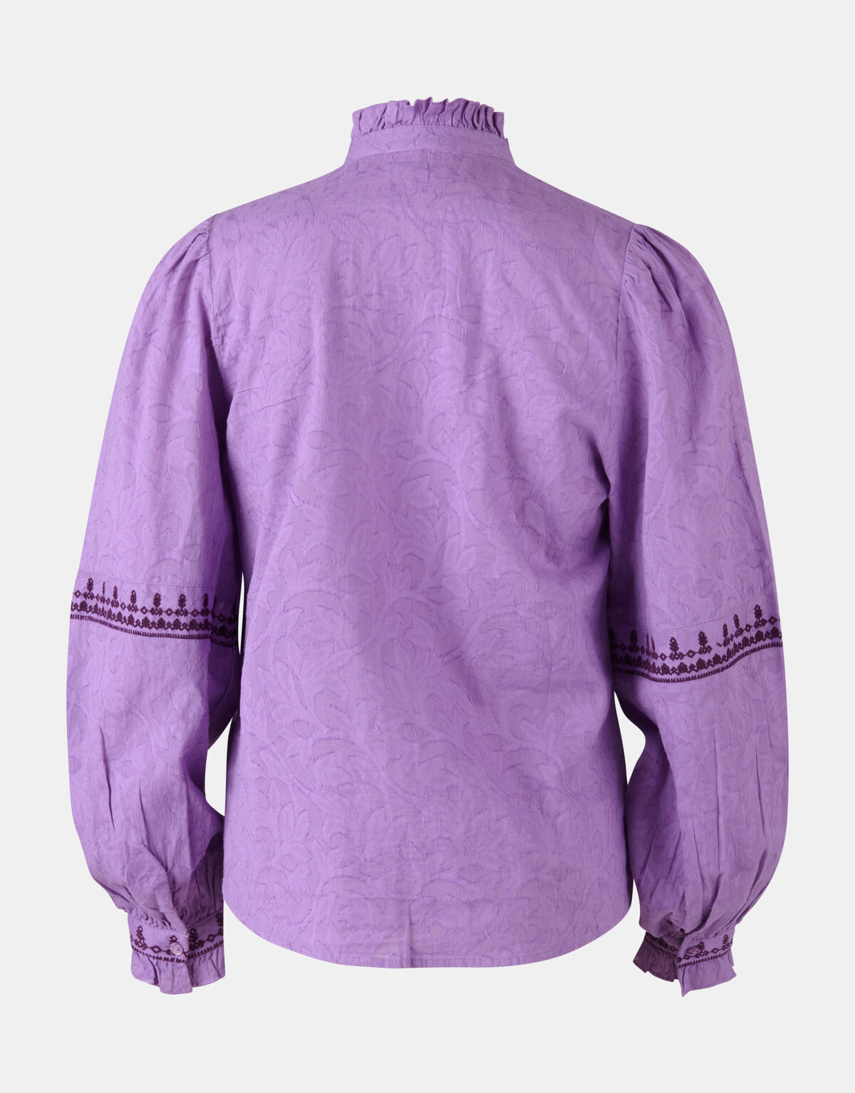 Jacquard Blouse Lichtpaars SHOEBY WOMEN