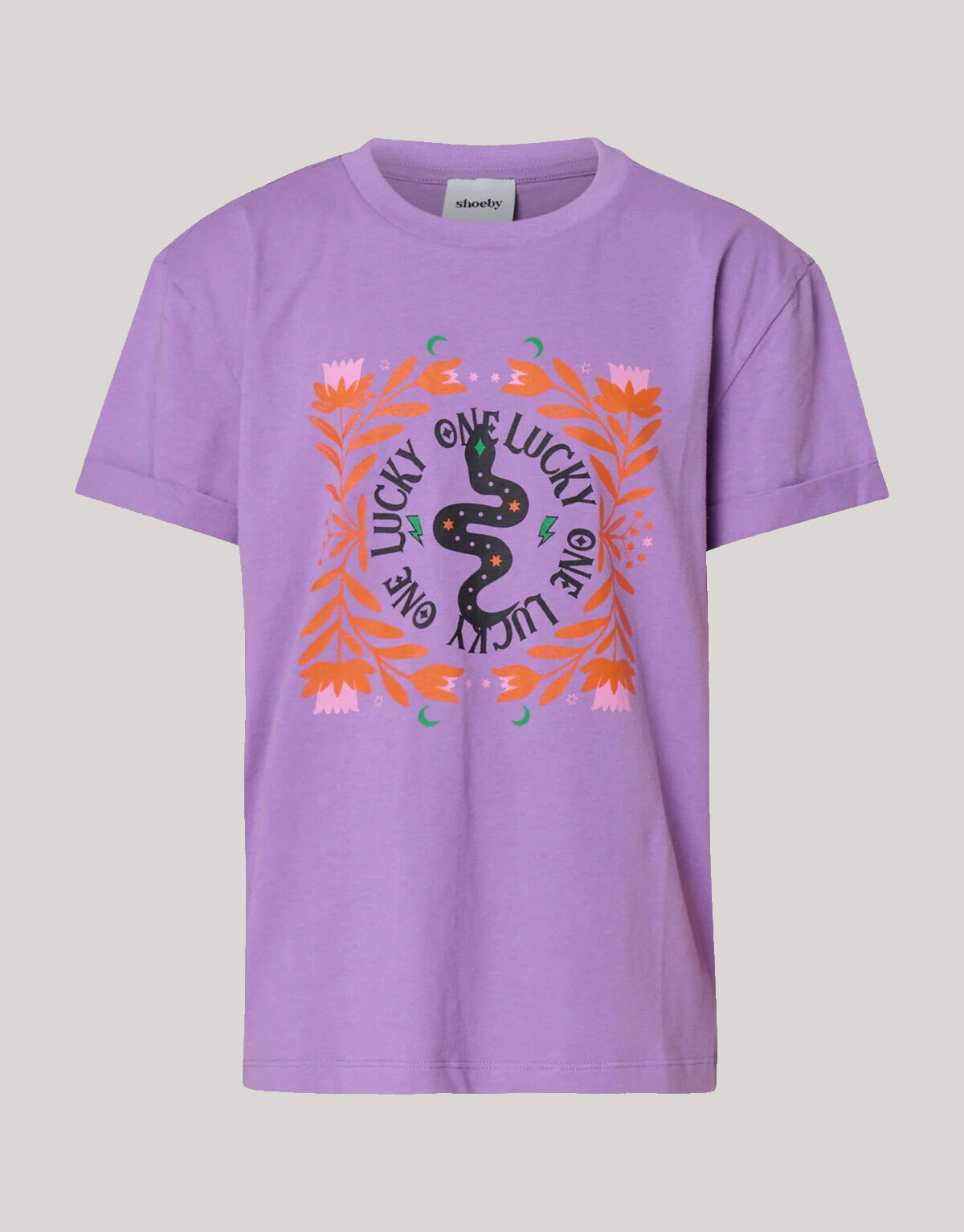 Artwork T-shirt Paars SHOEBY GIRLS