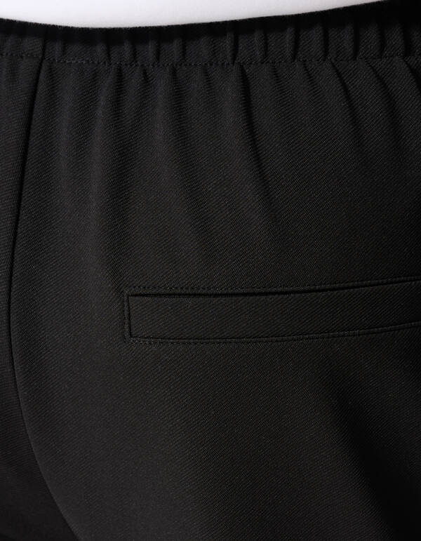 Wide Leg Broek Zwart SHOEBY WOMEN