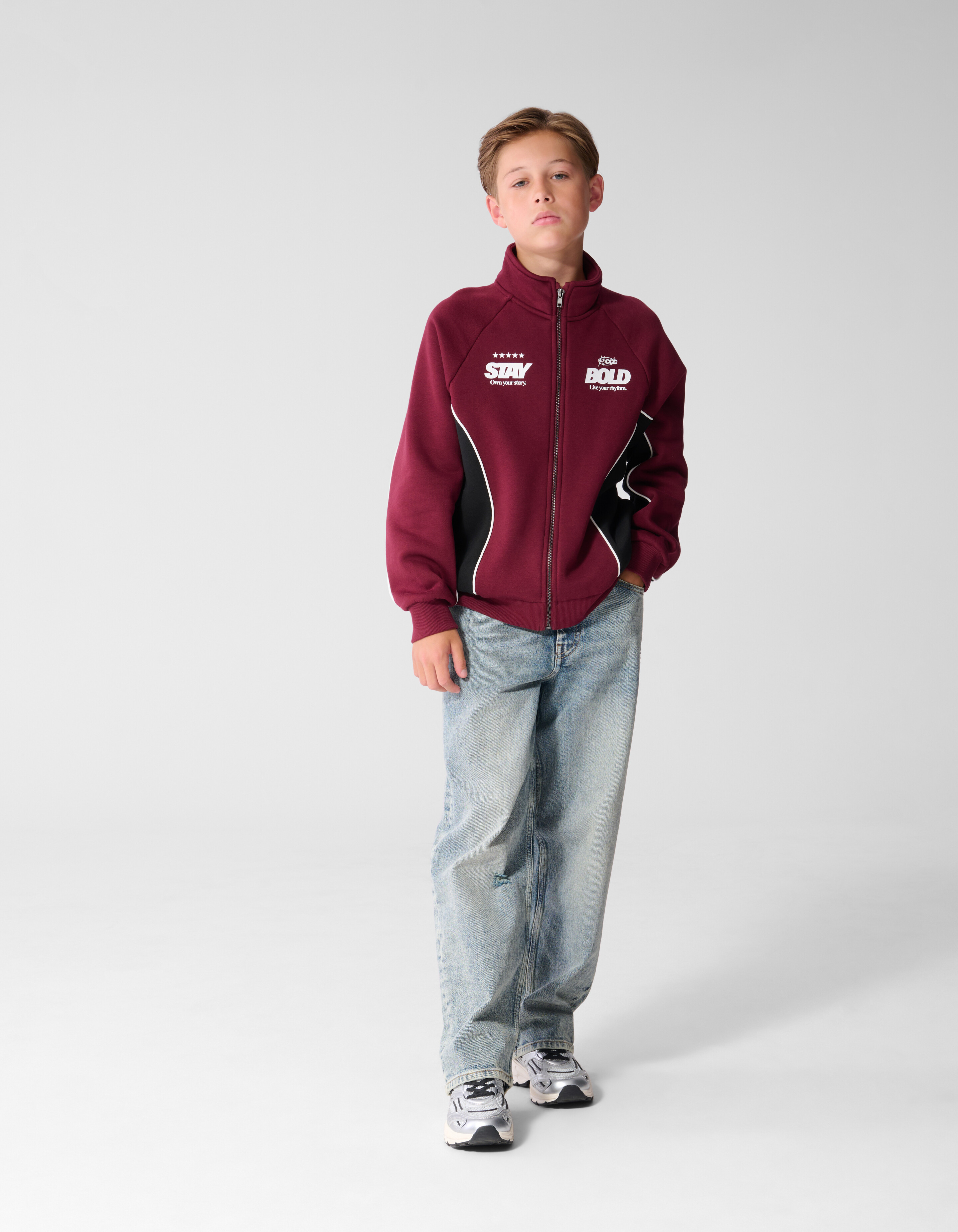 Sporty Piping Jack Donkerrood SHOEBY BOYS