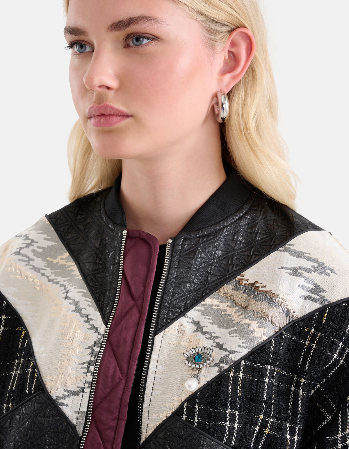 Parel Broche Zilver SHOEBY ACCESSOIRES