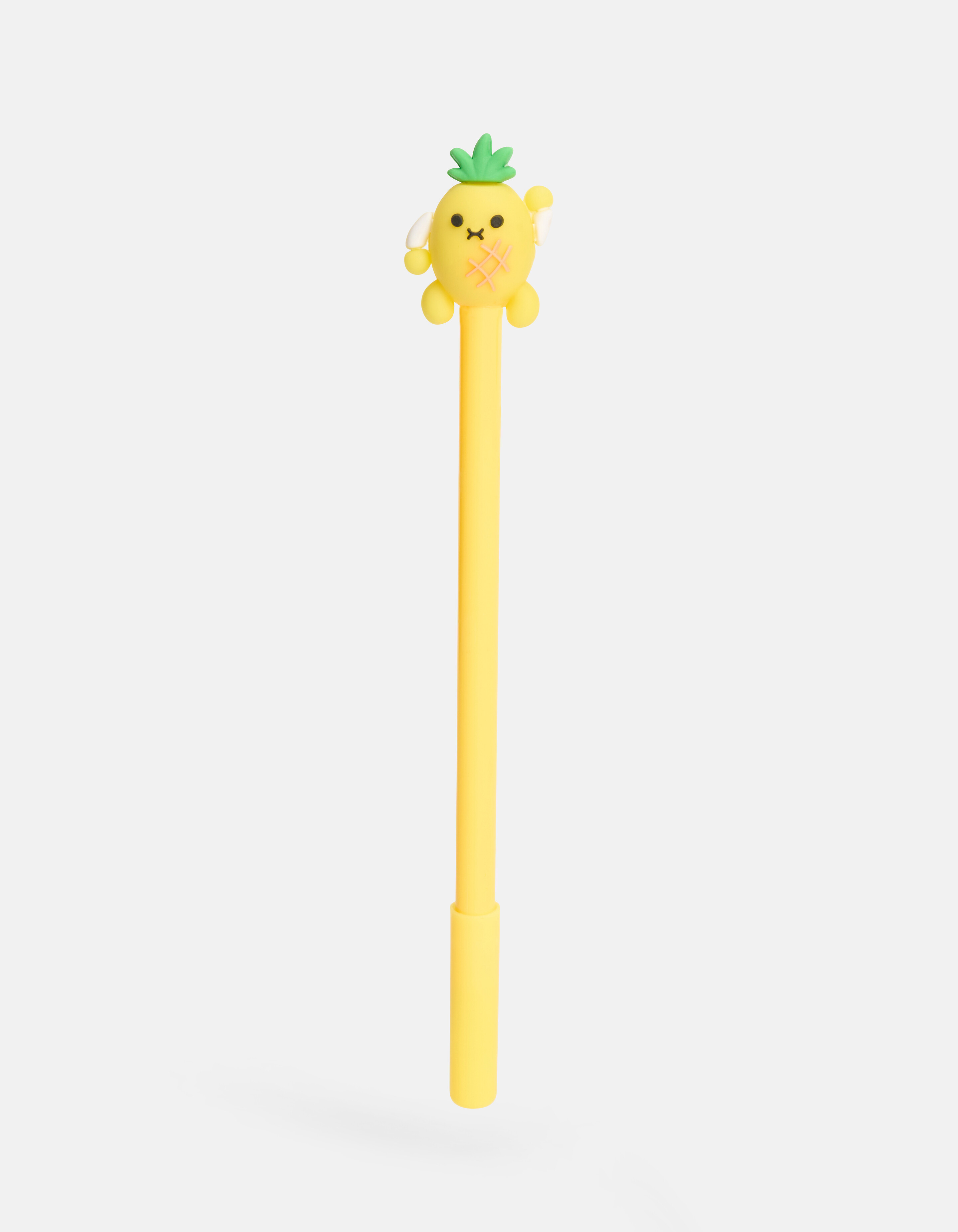 Ananas Pen Geel SHOEBY ACCESSOIRES