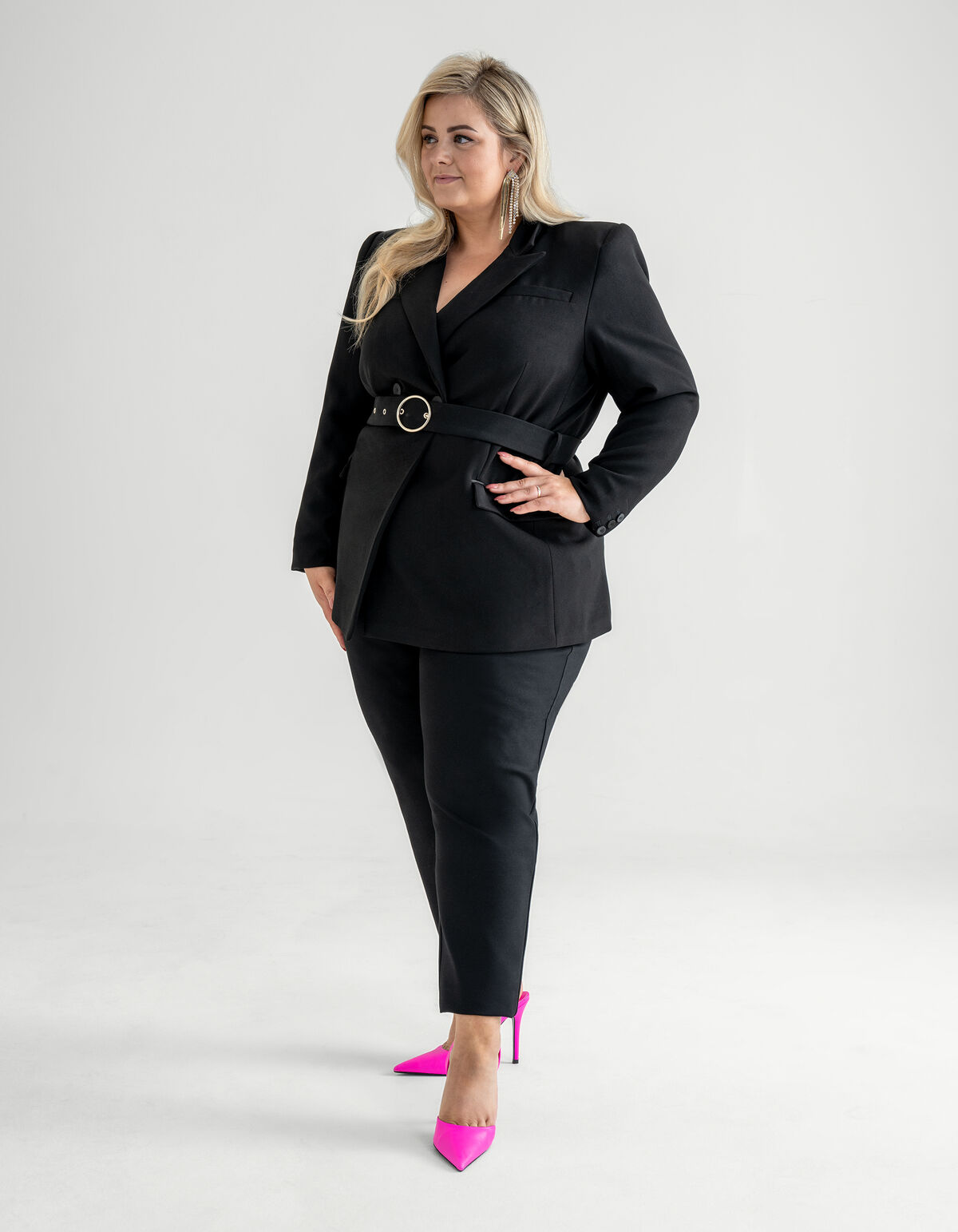 Blazer Zwart By Fred SHOEBY WOMEN
