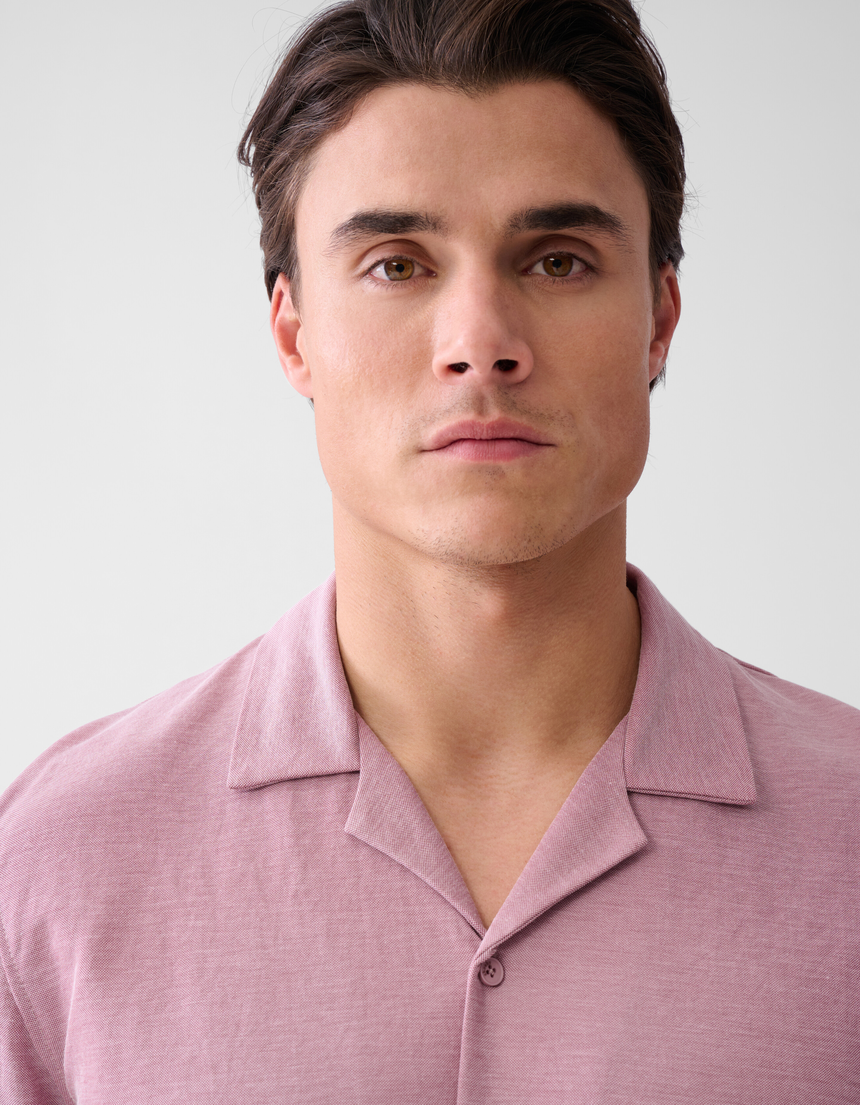 Pique Shirt Lichtroze SHOEBY MEN