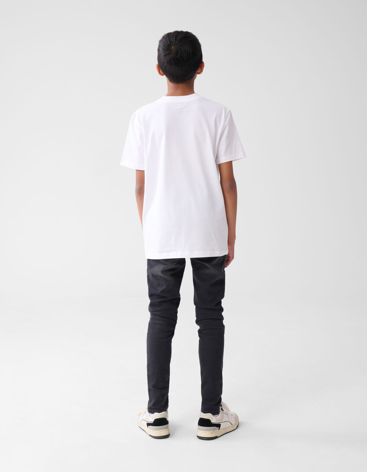 Artwork T-shirt Wit SHOEBY BOYS