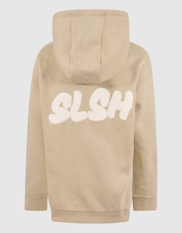 Basis Tekst Hoodie Zand SHOEBY BOYS