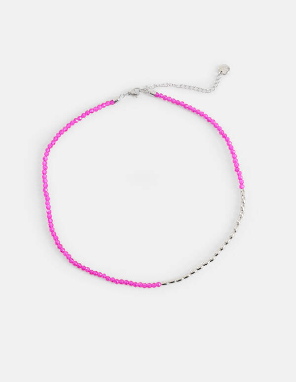 Beaded Ketting Roze SHOEBY ACCESSOIRES