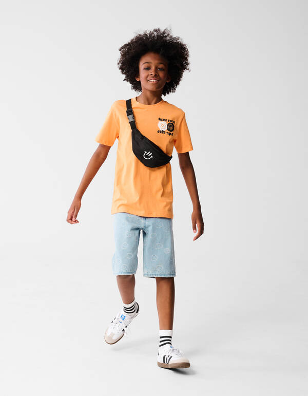 Artwork T-shirt Oranje SHOEBY BOYS