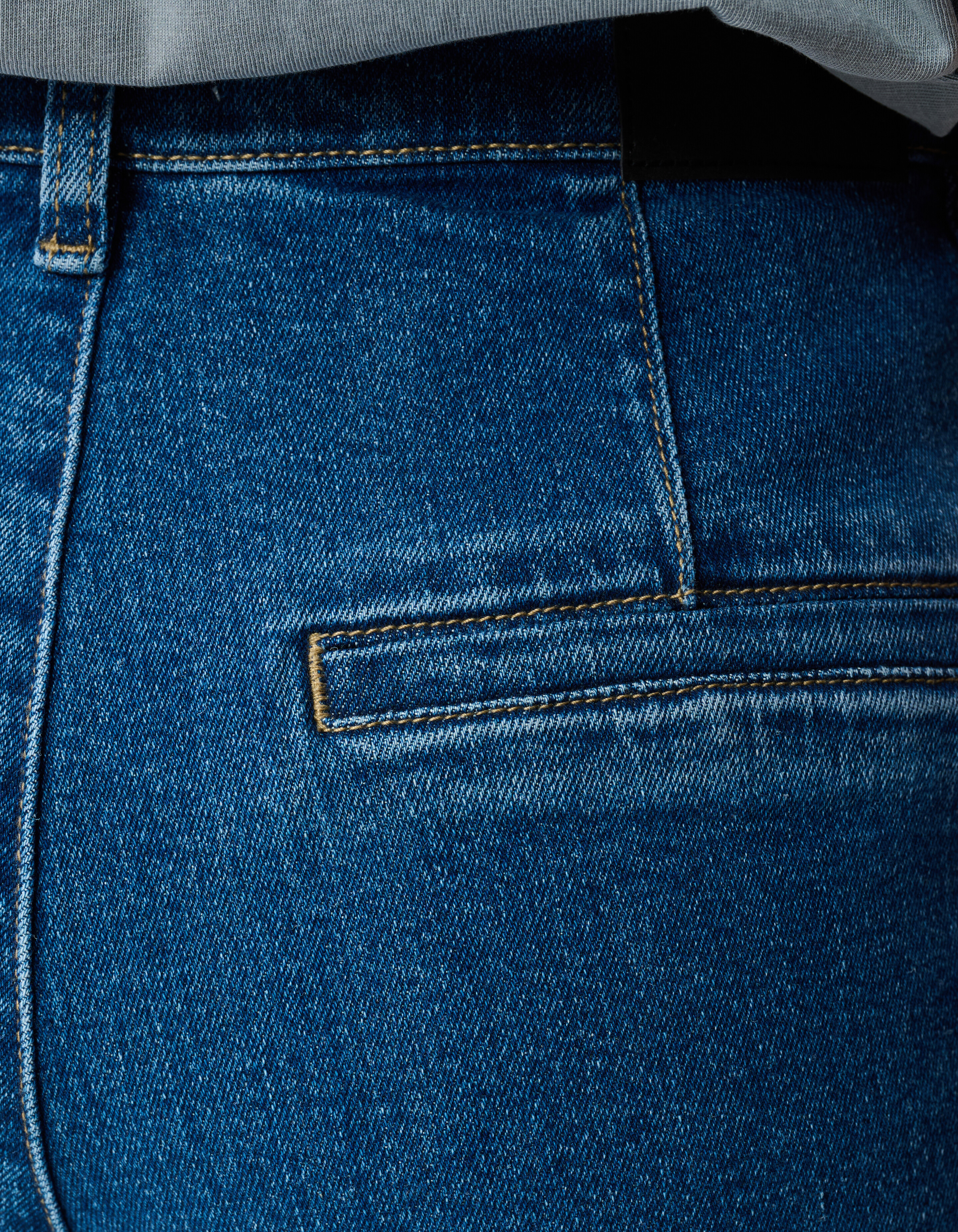Classic Wide Leg Jeans Donkerblauw SHOEBY WOMEN