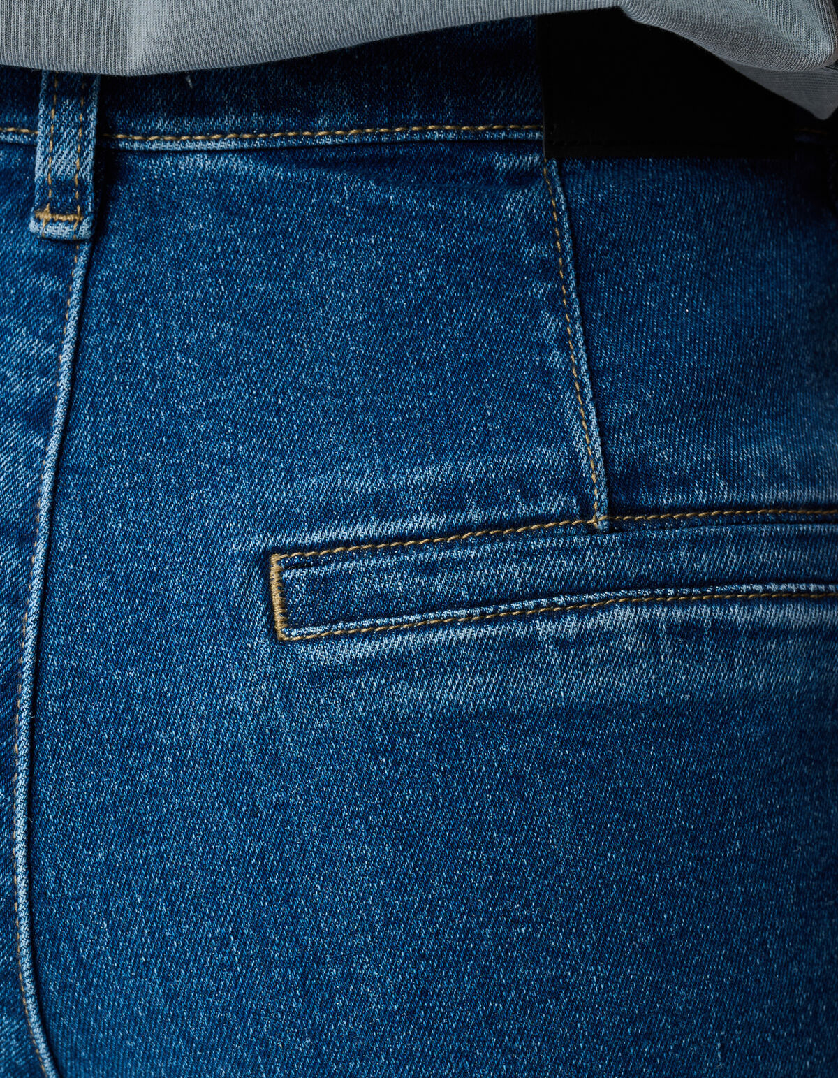 Classic Wide Leg Jeans Donkerblauw SHOEBY WOMEN