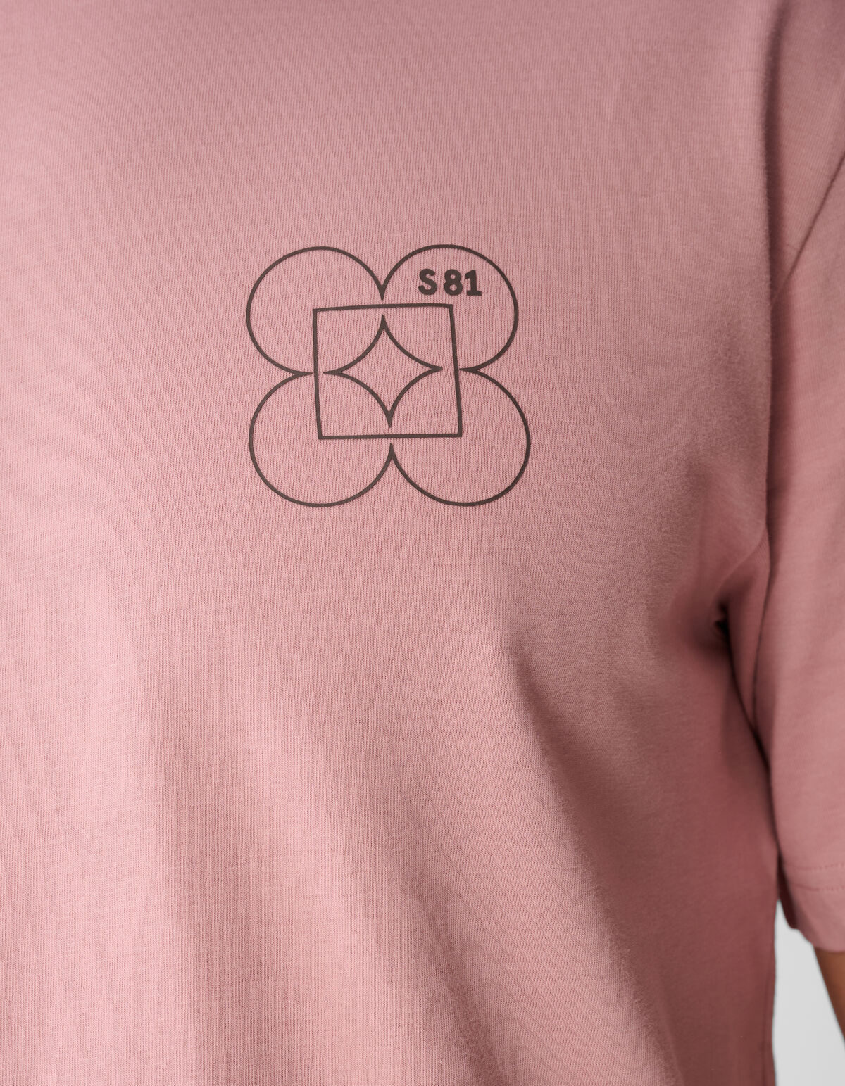 Spark Artwork T-shirt Roze SHOEBY MEN