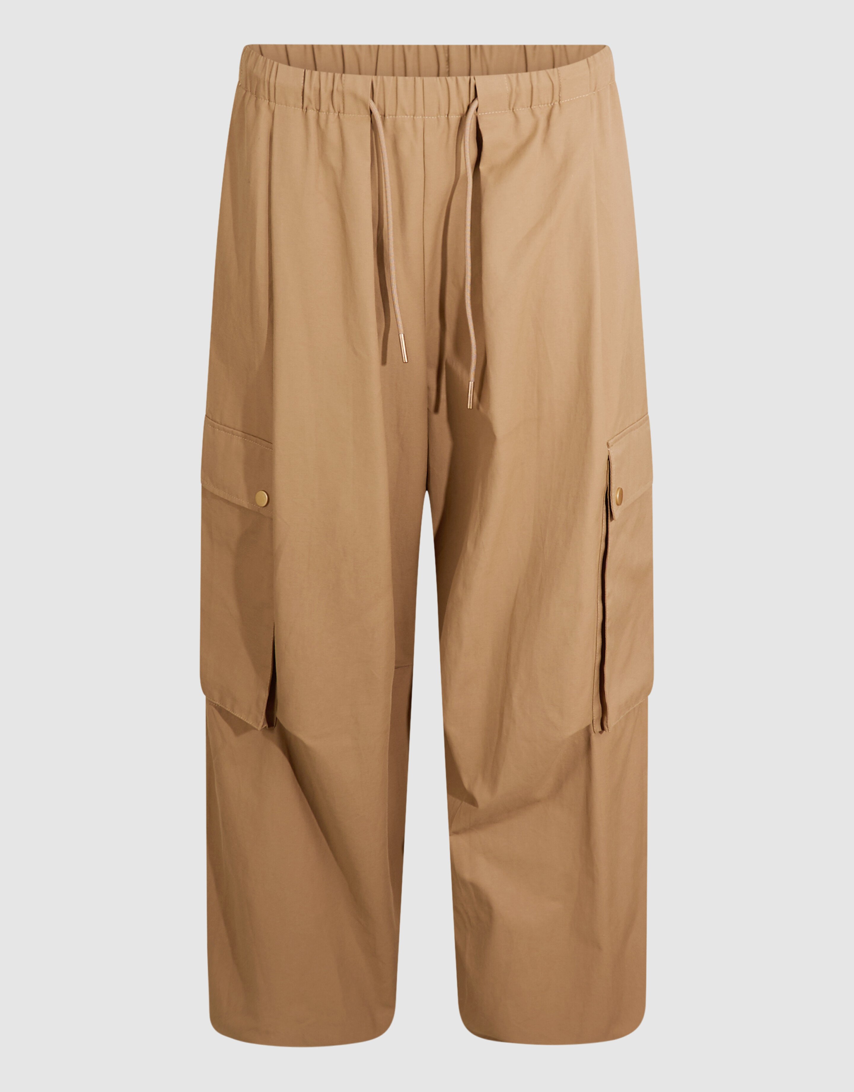 Loose Fit Cargo Broek Zand SHOEBY WOMEN