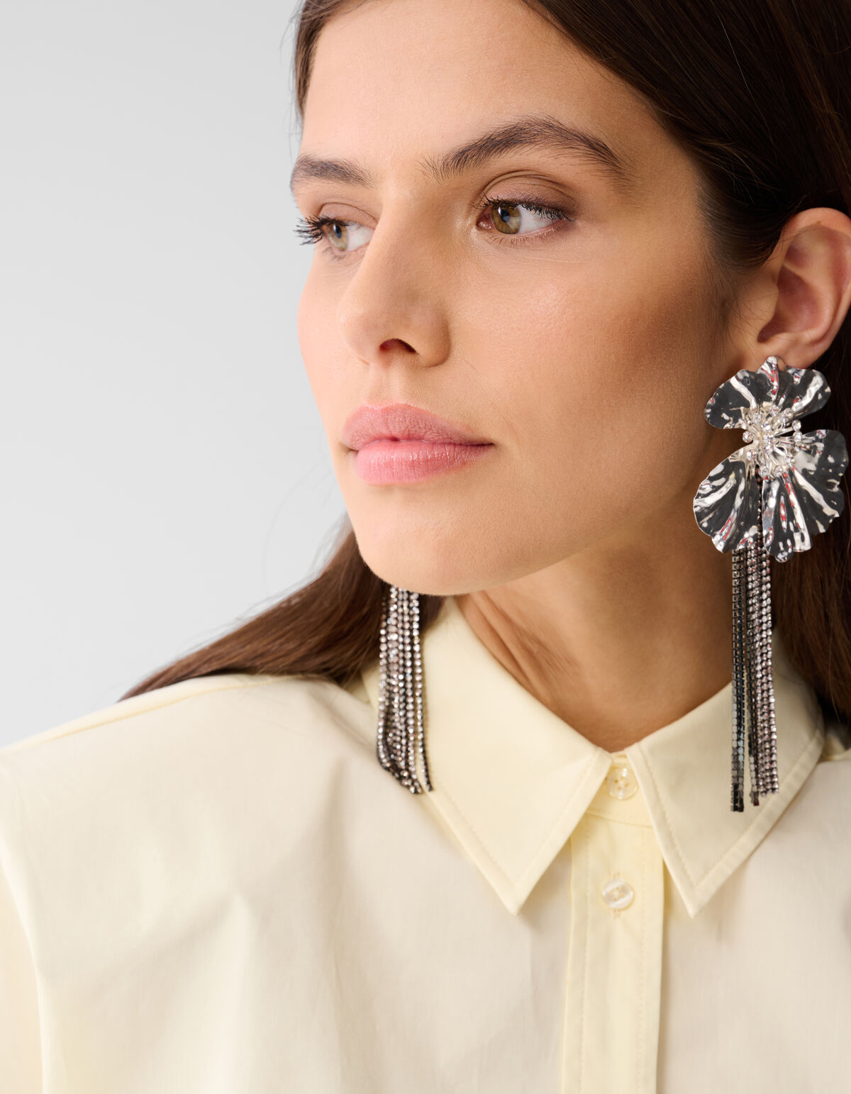 Egg Shape Strik Blouse Lichtgeel SHOEBY WOMEN