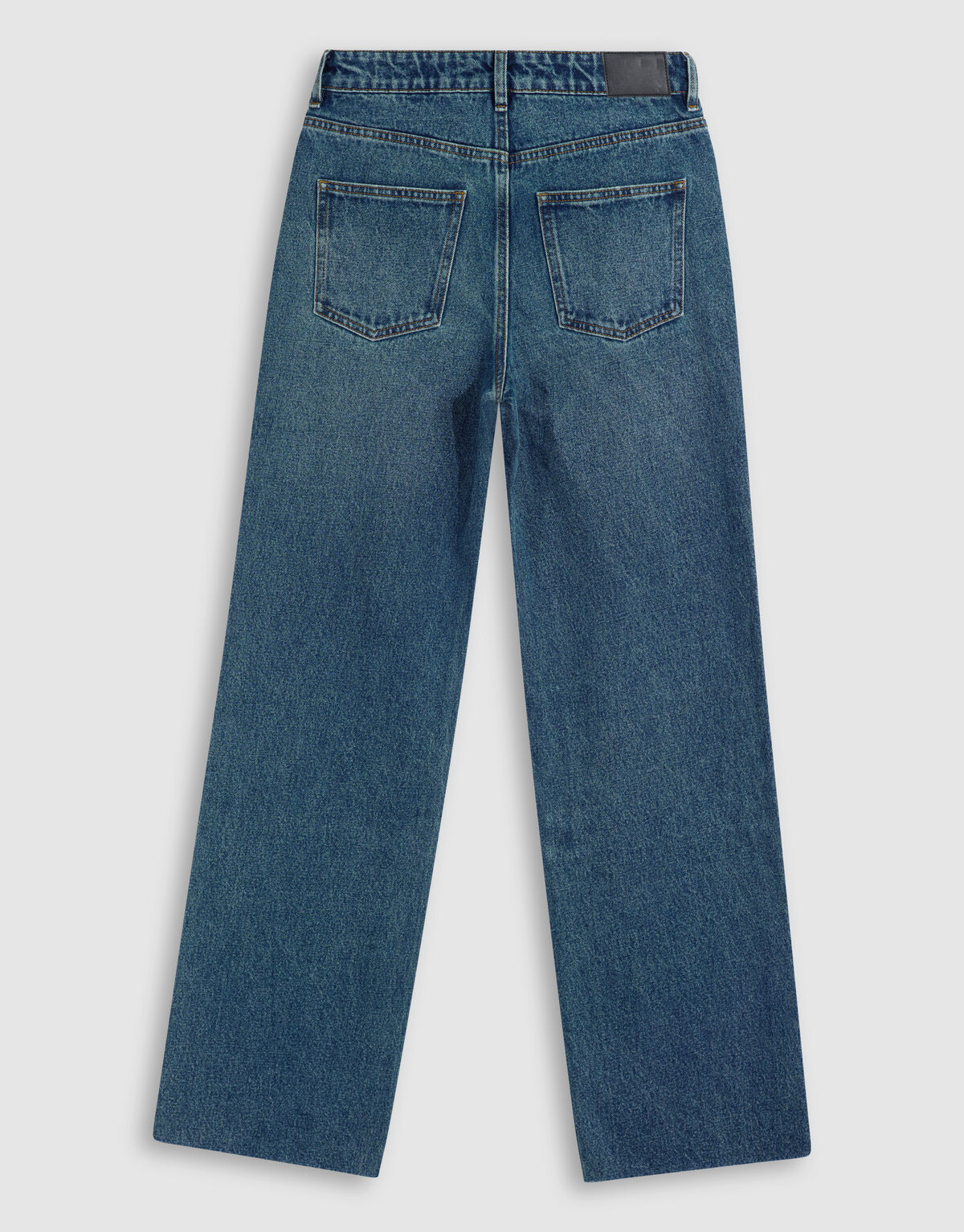 Wide Leg Fit Jeans Donkerblauw SHOEBY WOMEN